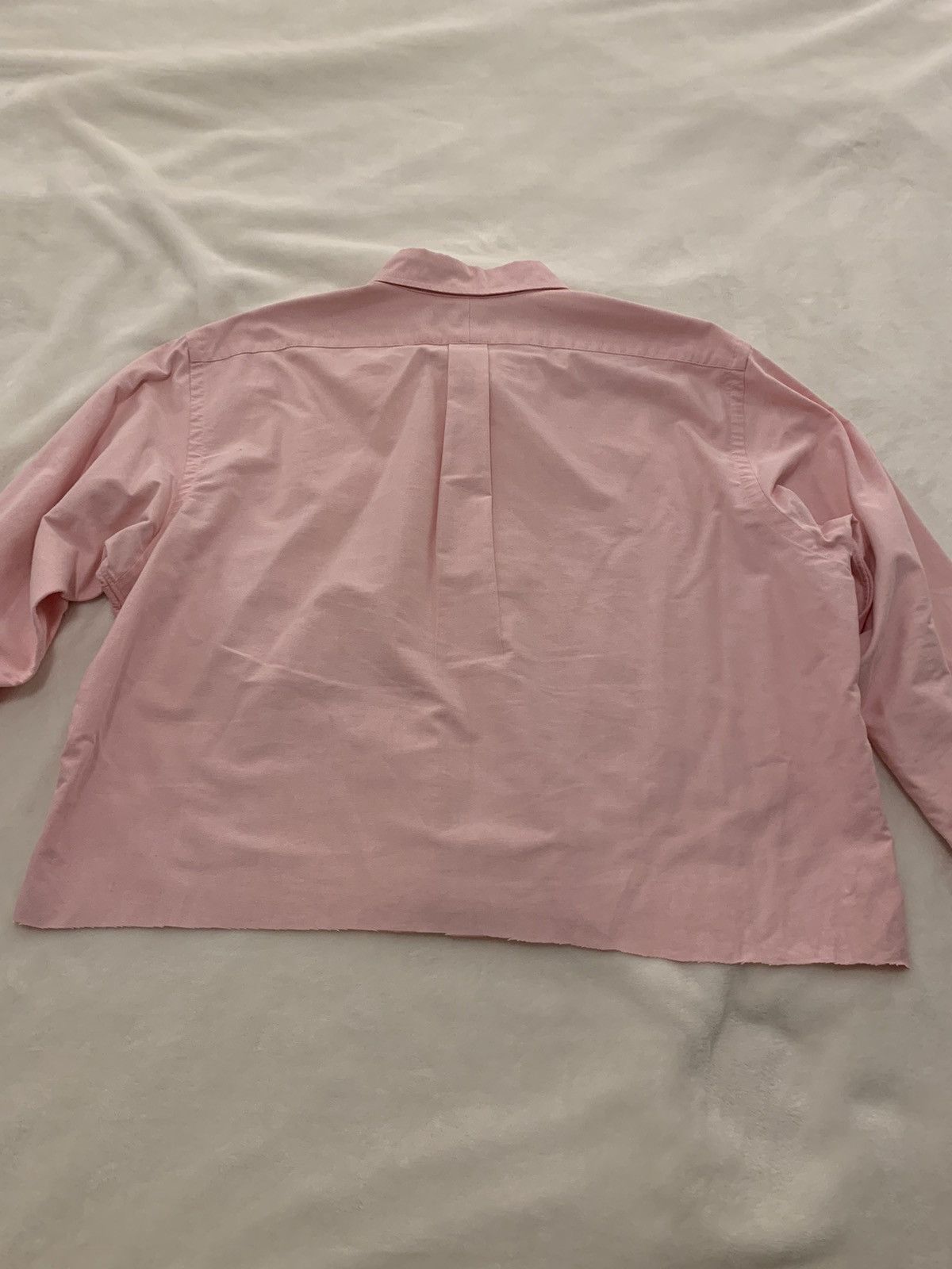 Ralph Lauren Cropped Ralph Lauren pink button down Size US XL / EU 56 / 4 - 2 Thumbnail