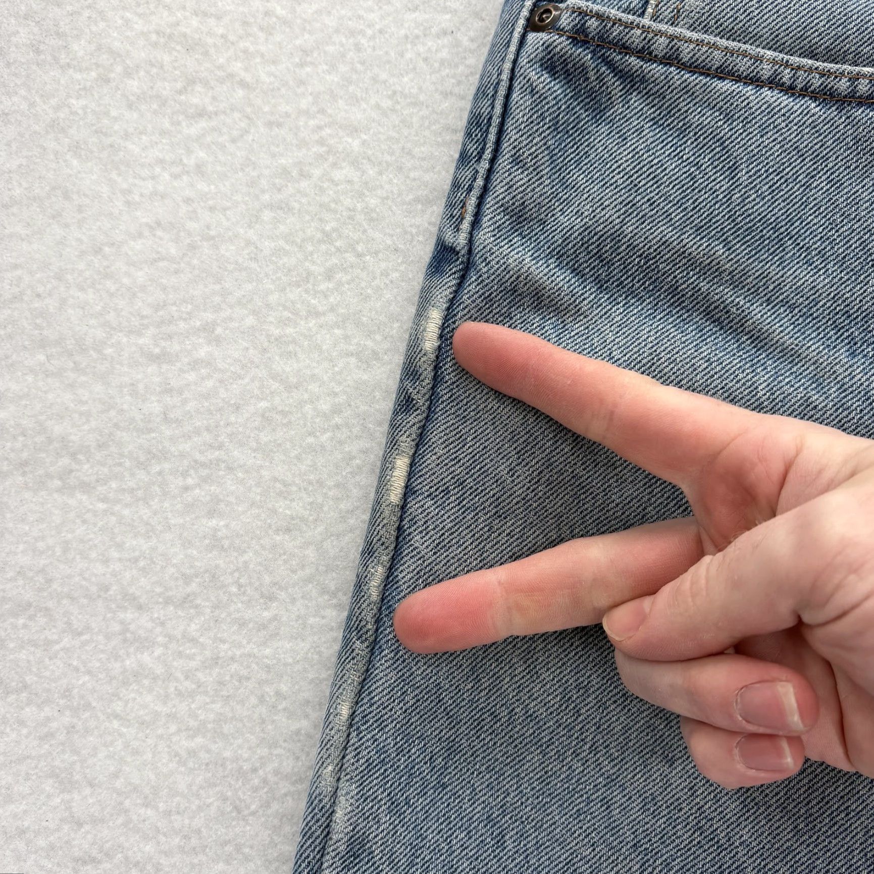 Vintage VINTAGE L.L. Bean Classic Fit Jeans Mens 34x29 Blue Medium Wash Denim Flannel Lined Work Size US 34 / EU 50 - 5 Thumbnail