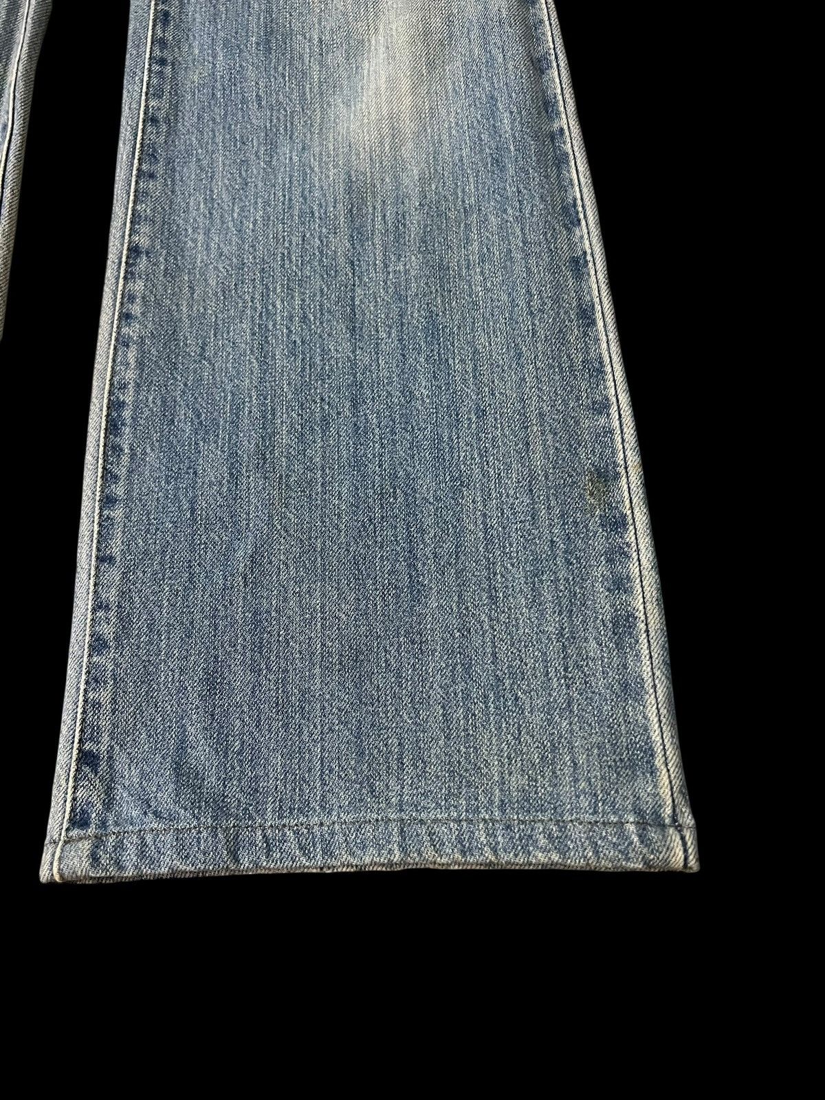 If Six Was Nine Flare Jean Vintage Edwin Something Mud Wash Jean Size US 28 / EU 44 - 4 Thumbnail