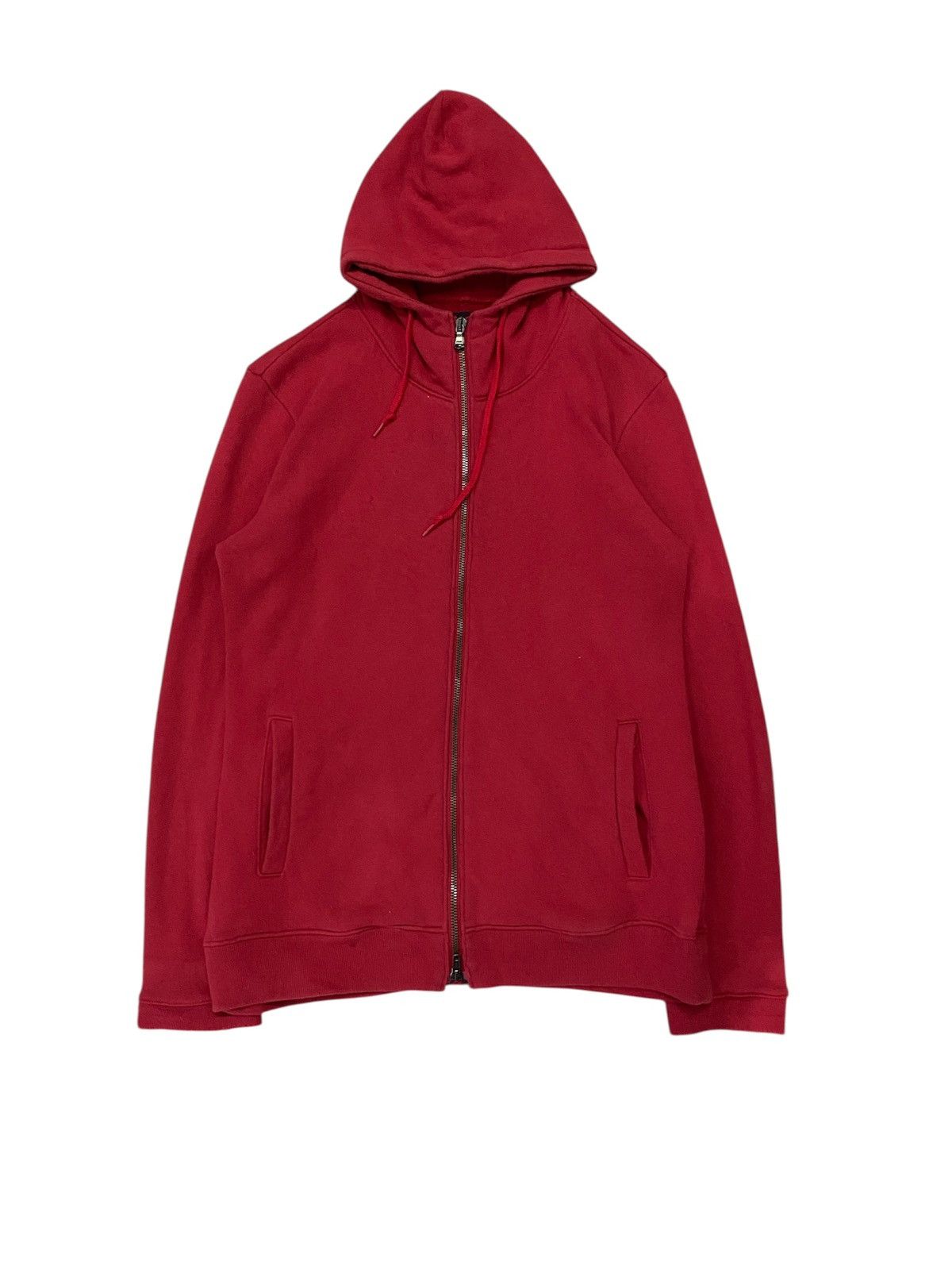 Lounge Lizard 2000s Red Anorak hoodie Size US M / EU 48-50 / 2 - 1 Thumbnail
