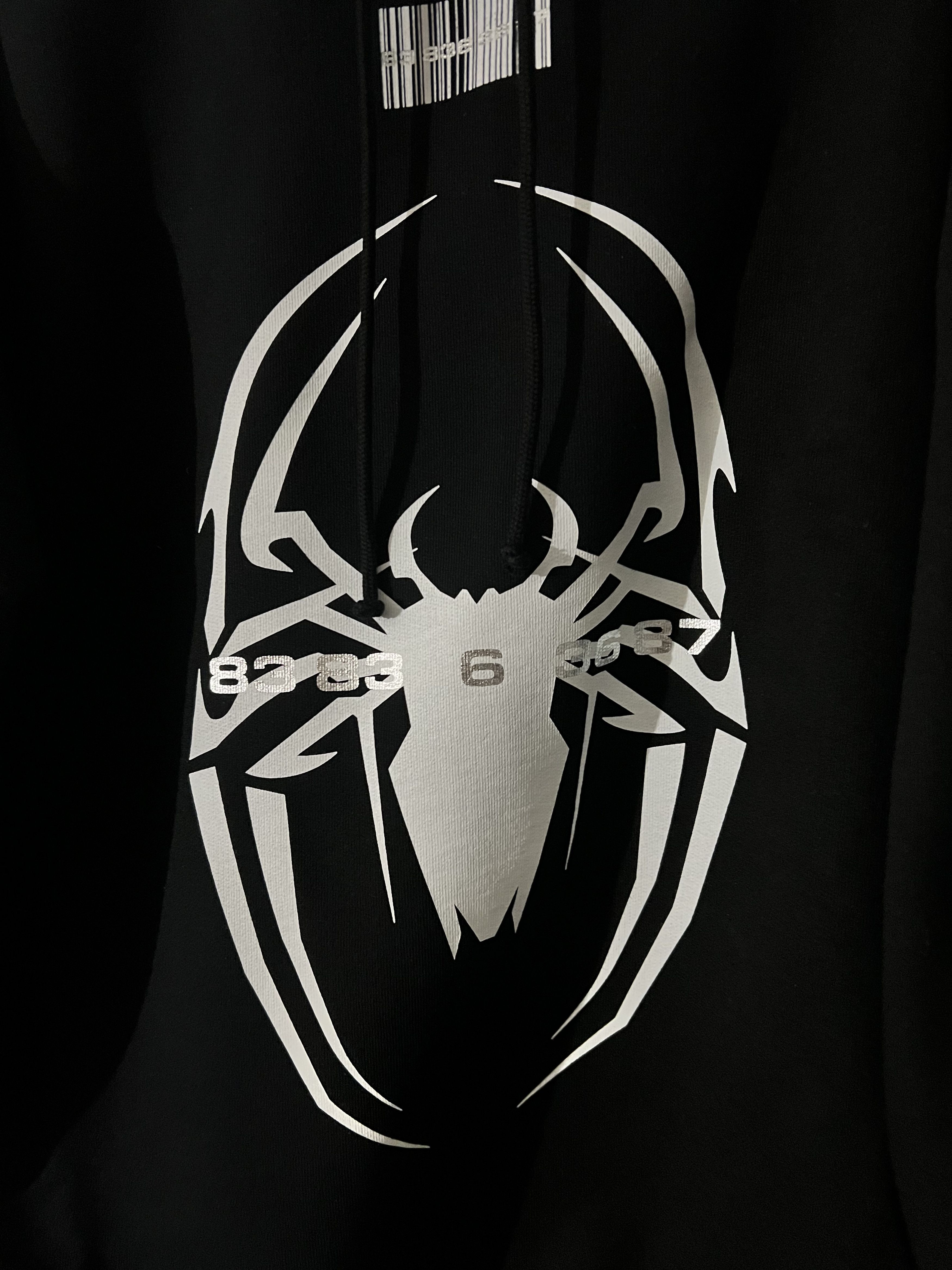 Vetements VTMNTS Black Spider Hoodie Size US L / EU 52-54 / 3 - 9 Thumbnail