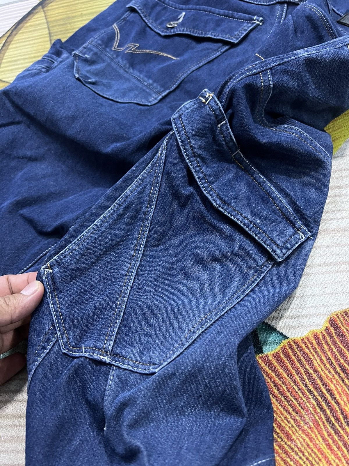 Japanese Brand FIELDCORE STRETCH JEANS Size US 30 / EU 46 - 10 Thumbnail