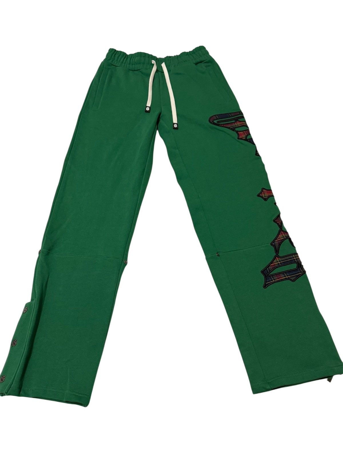 Godspeed BRAND NEW GODSPEED OG Logo Sweatpants Green Plaid Size Small Size US 28 / EU 44 - 1 Thumbnail