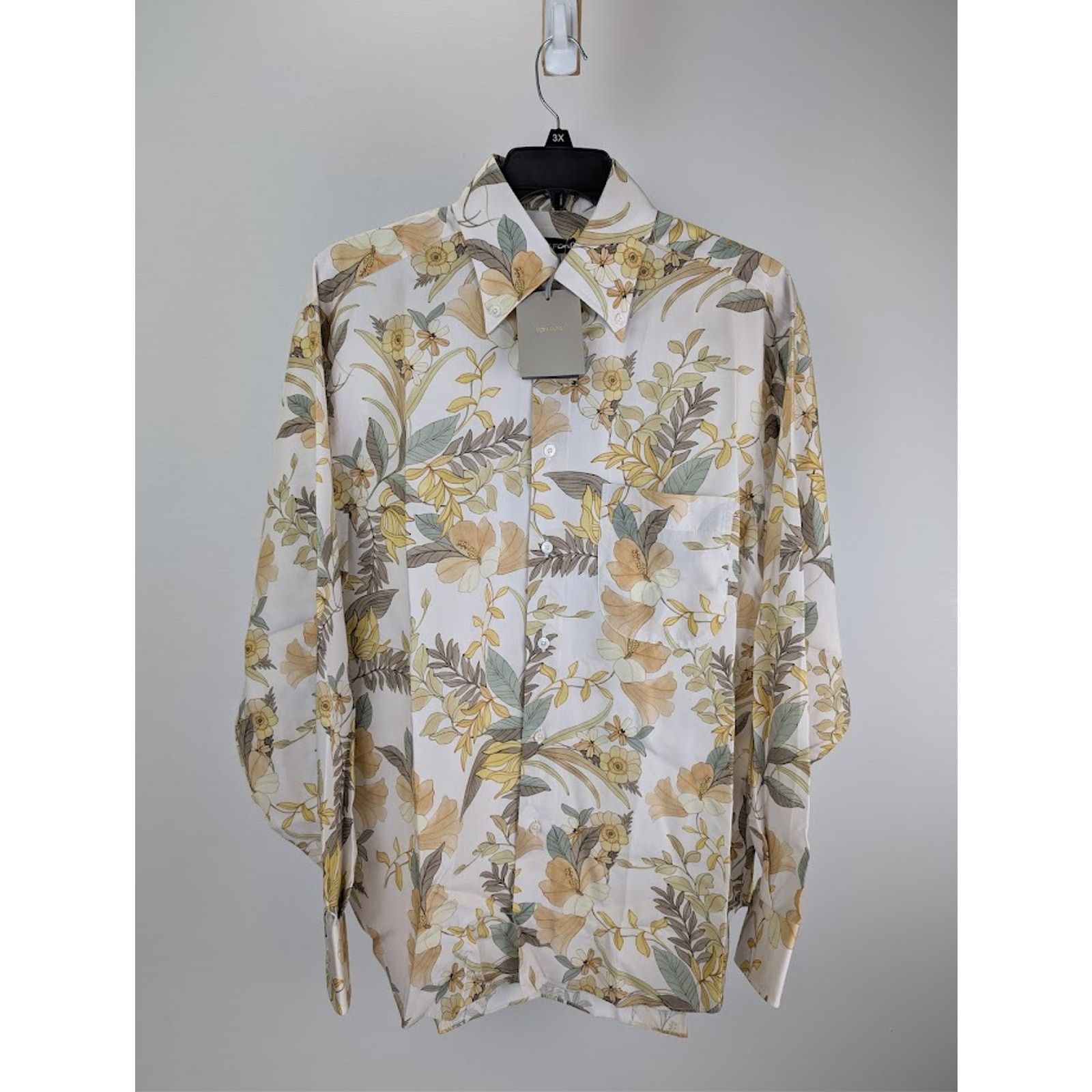 Tom Ford o1rshd1 Button Shirt in Multicolor Size US XL / EU 56 / 4 - 9 Thumbnail