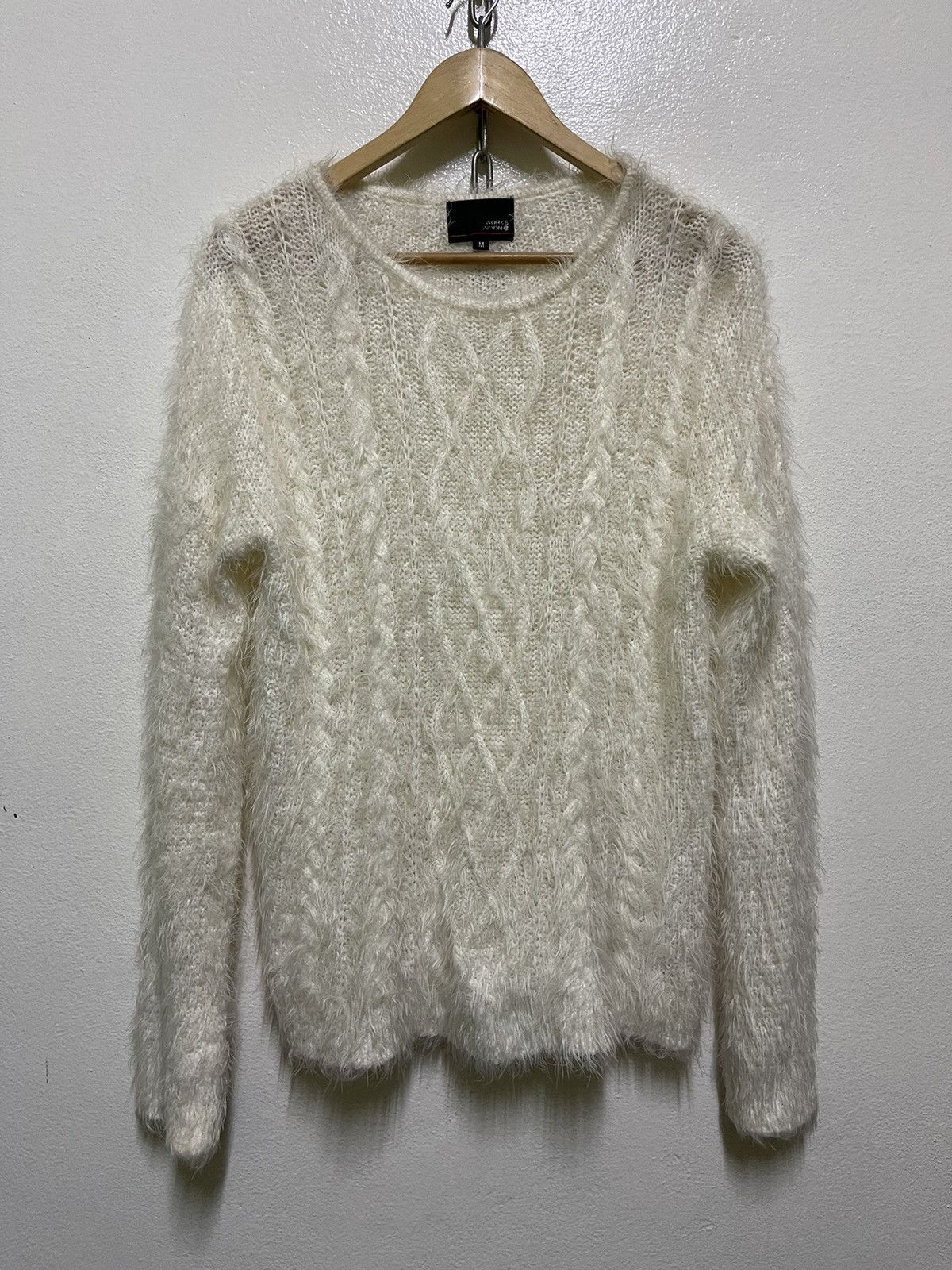 Hiroko Koshino Homme × Japanese Brand HK Works London Jumper Fluffy Size M / US 6-8 / IT 42-44 - 1 Thumbnail