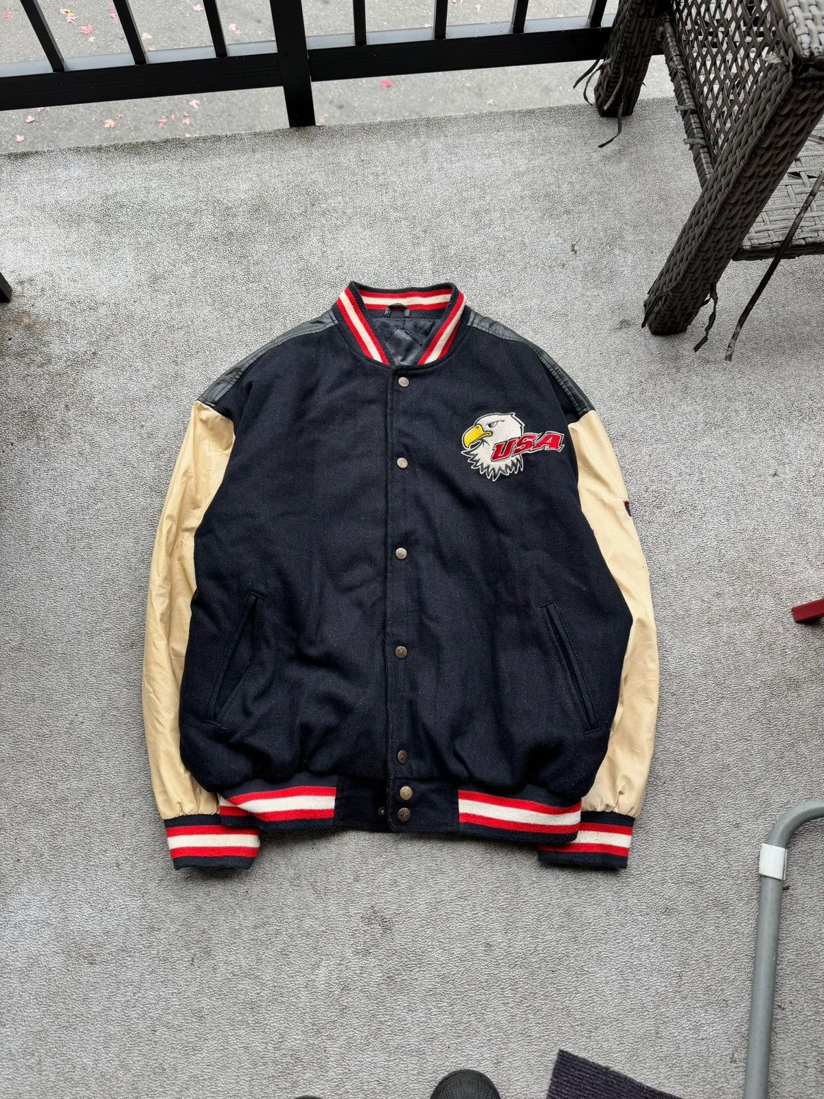Sick Vintage USA Streetwear Bomber Jacket