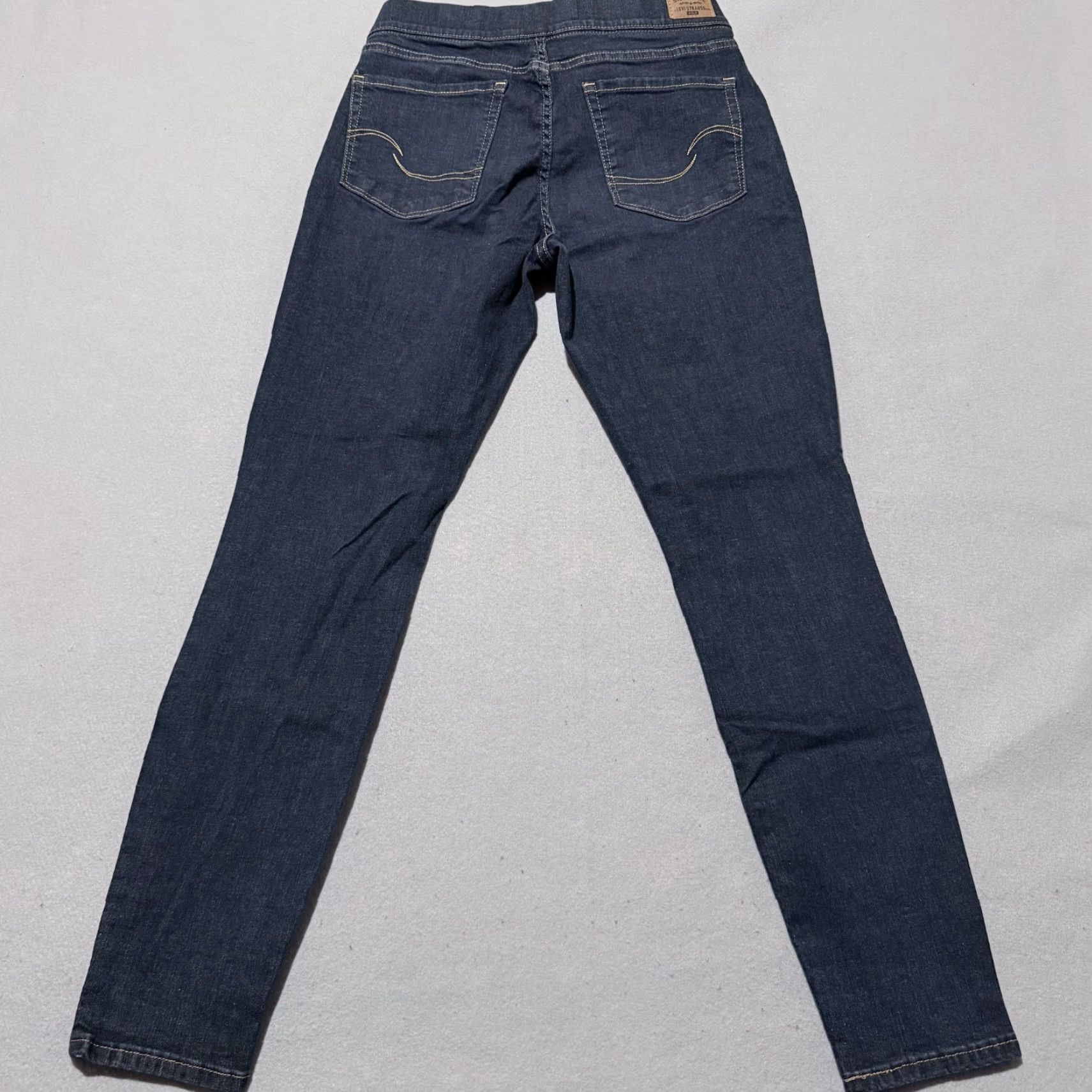 Levi's Levi's Signature by Gold Pull-On Skinny Jeans Women Blue Shaping - 30x30 Jeans Size 30" / US 8 / IT 44 - 2 Thumbnail