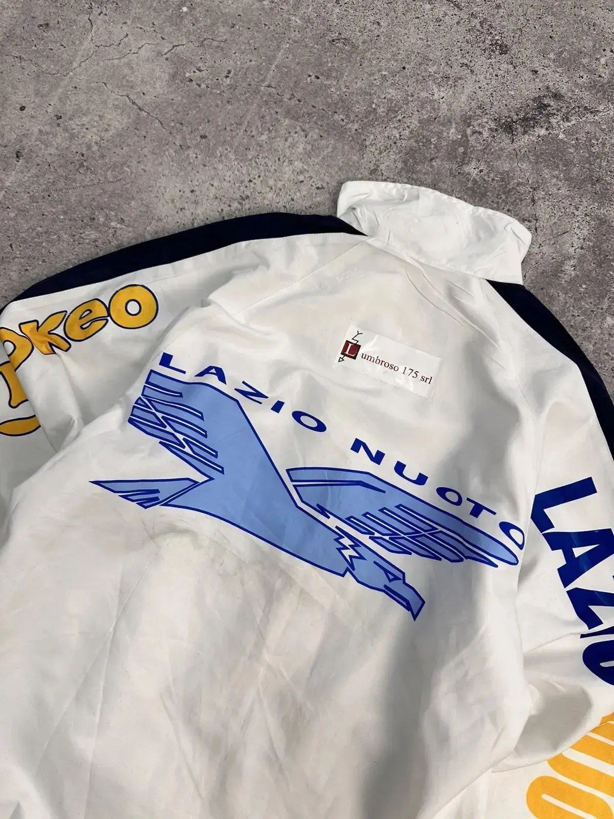 Japanese Brand × Vintage SALE💣💣Nike Lazio vintage zip hoodie football Soccer Jersey Size US S / EU 44-46 / 1 - 11 Thumbnail