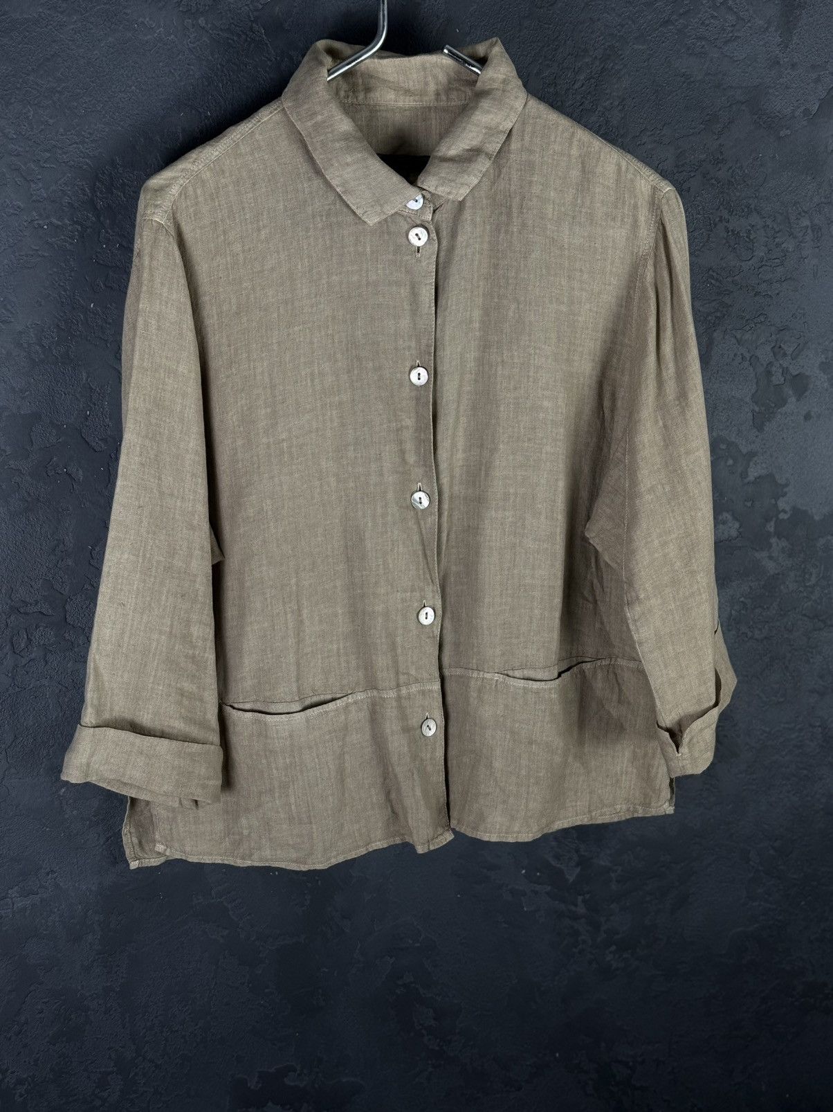 OSKA Oska Linen Lightweight Button Up Shirt Jacket Size 1 Size S / US 4 / IT 40 - 6 Thumbnail