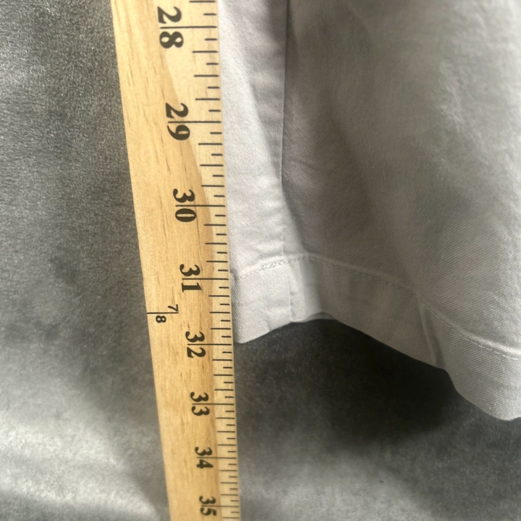 Vintage Tommy John Pants Mens 32x33/34 Beige Go Anywhere Nylon Blend Adjustable Taper Size US 32 / EU 48 - 4 Thumbnail