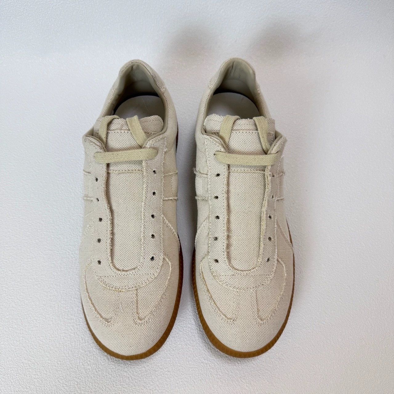 Maison Margiela Maison Margiela Replica Low-Top German Training Sneakers Size US 6.5 / IT 36.5 - 1 Thumbnail