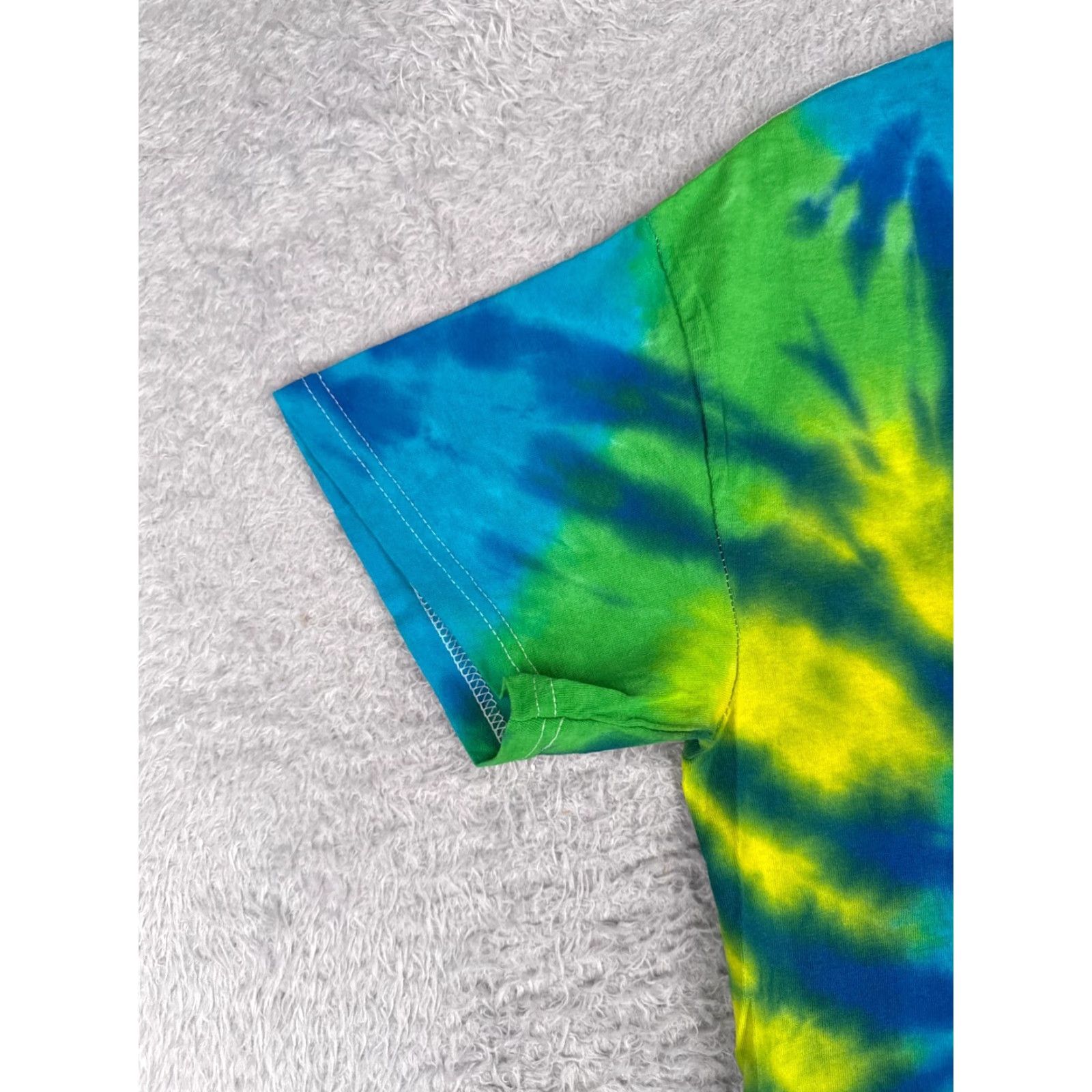 Vintage Indycar Shirt Adult Medium Green Blue Tie Dye 108th Indy 500 2024 108th Short Sleeve Legends Global Merchandise T-Shirt Men Size US M / EU 48-50 / 2 - 3 Thumbnail