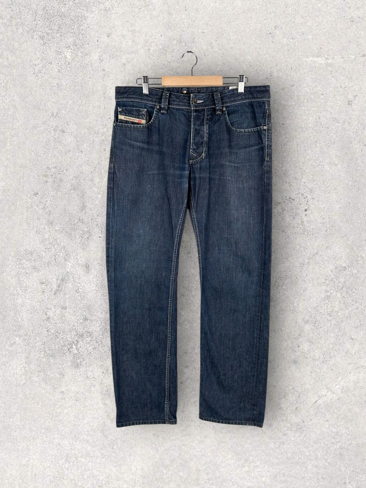 Diesel Diesel Larkee Denim Jeans Size US 33 - 1 Thumbnail