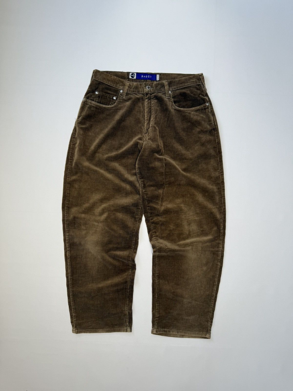 Levi's Vintage 90s Silvertab Baggy Brown Corduroy Size US 34 / EU 50 - 1 Thumbnail