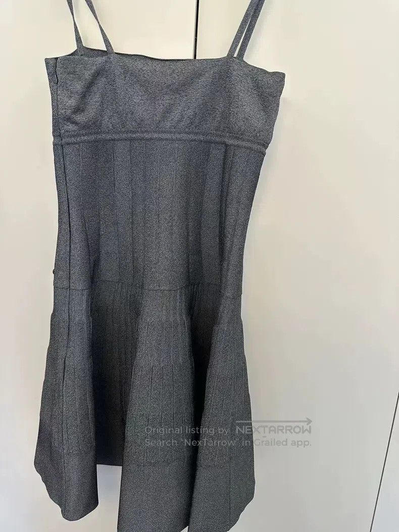 Chanel Chanel Grey suspender skirt Size S / US 4 / IT 40 - 2 Thumbnail