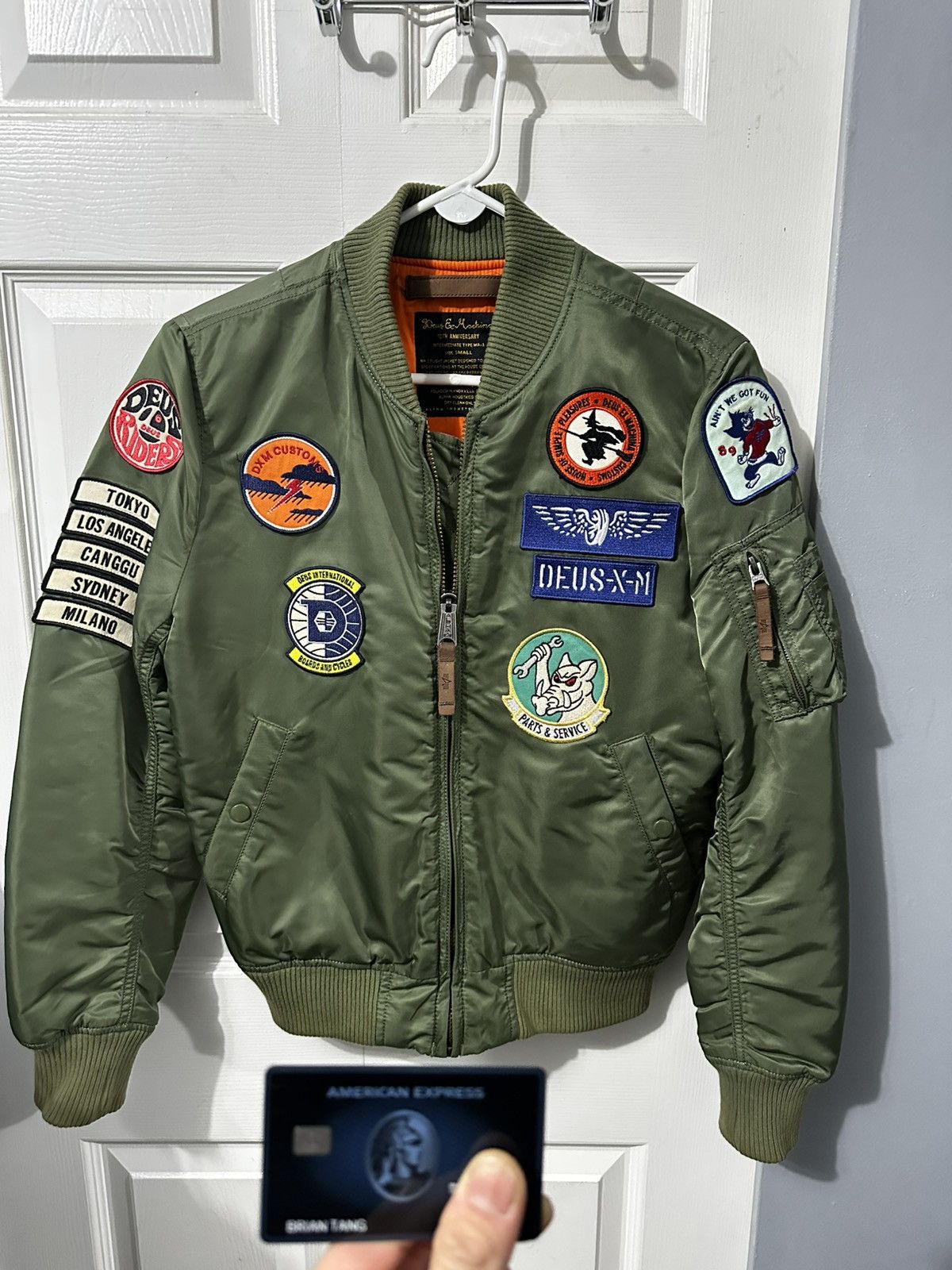 Deus Ex Machina Deus Ex Machina 10th Anniversary MA-1 bomber Size US S / EU 44-46 / 1 - 1 Thumbnail