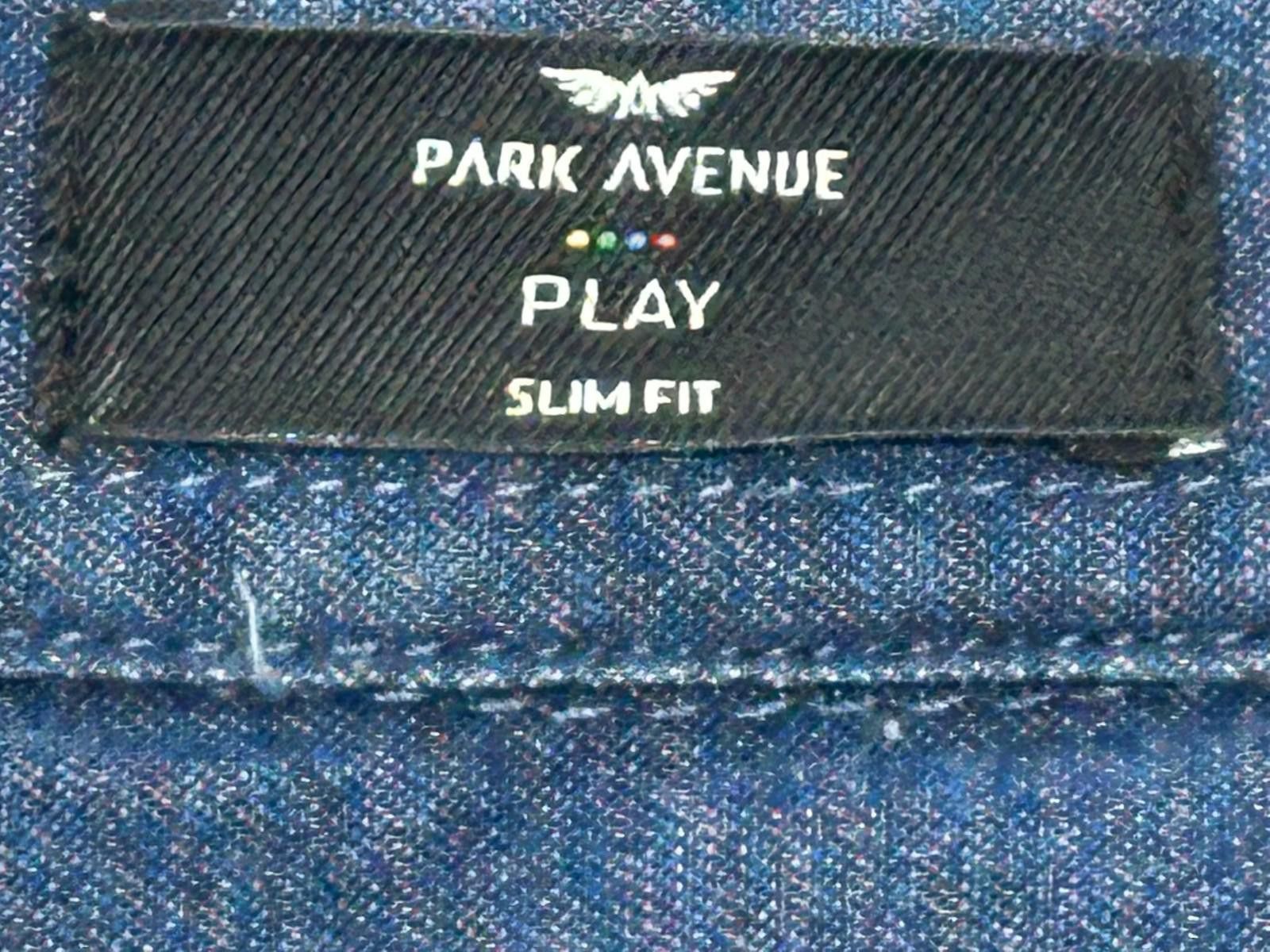 Other Park Avenue Floral Slim Fit Cotton Snap Button Blue Mens L Size US L / EU 52-54 / 3 - 3 Thumbnail