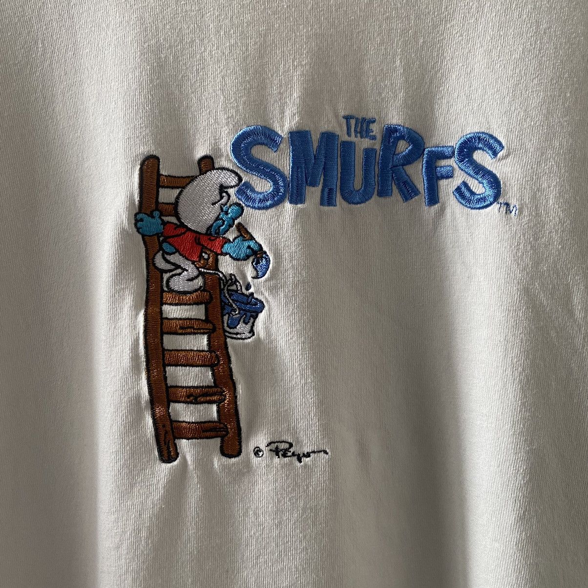 Japanese Brand × Vintage Beauty n Best x The Smurfs Animate x Embroidery Small Grafik Size US XL / EU 56 / 4 - 3 Thumbnail