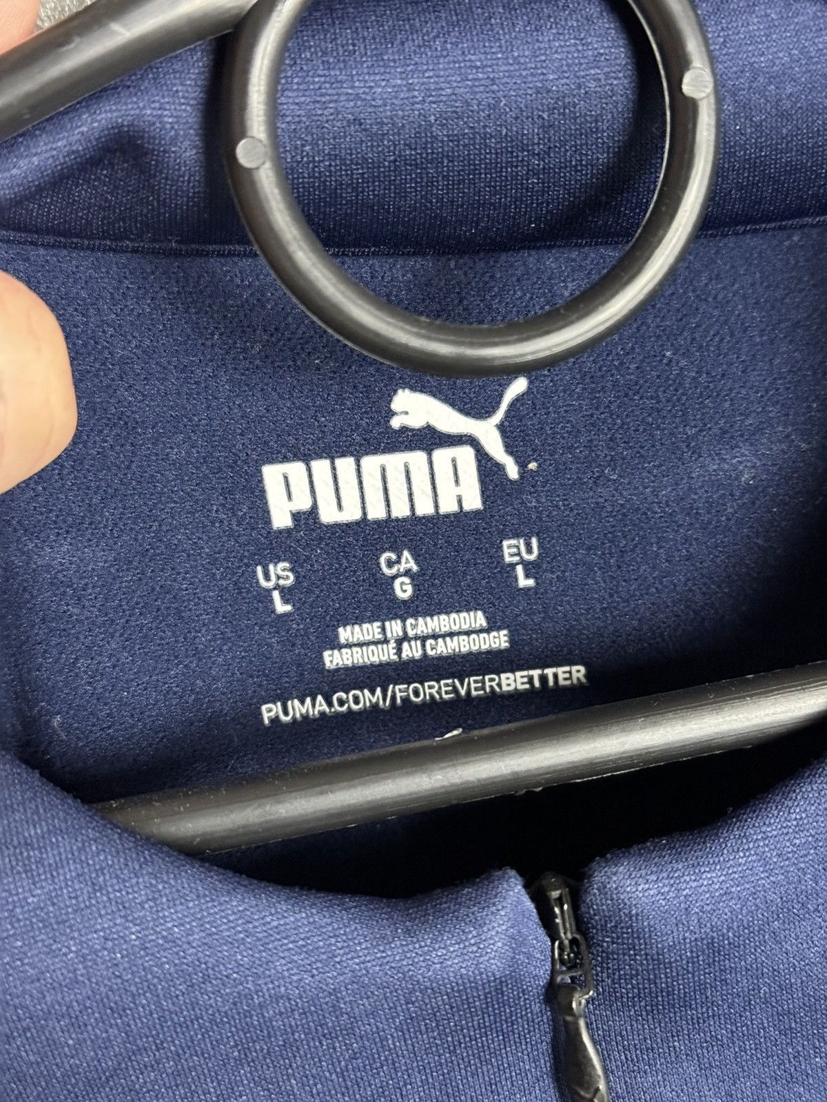 Puma Manchester City Training Football Sweatshirt Size US L / EU 52-54 / 3 - 9 Thumbnail