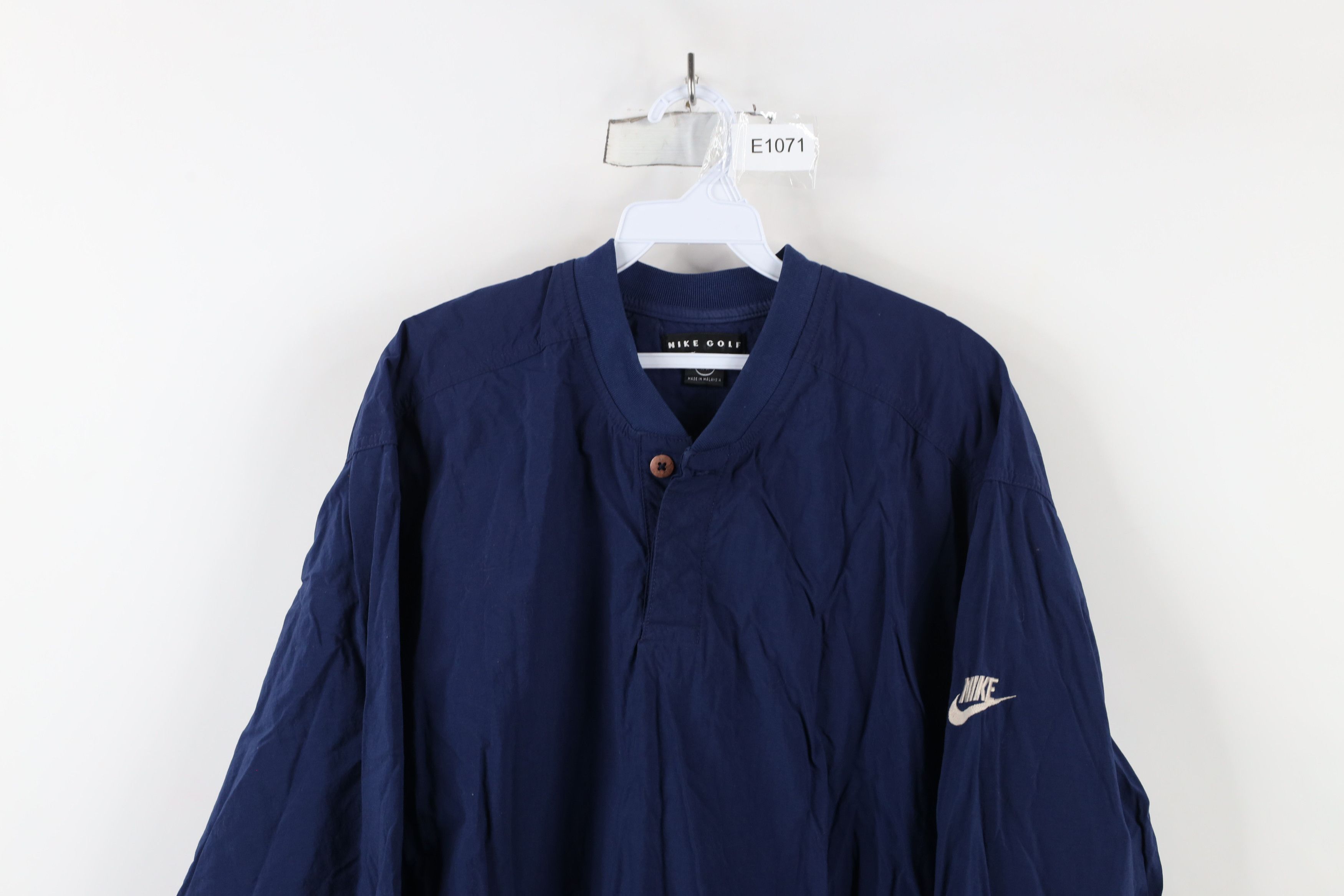 Nike × Vintage Vintage 90s Nike Golf Scott Mini Swoosh Pullover Jacket Size US M / EU 48-50 / 2 - 2 Thumbnail