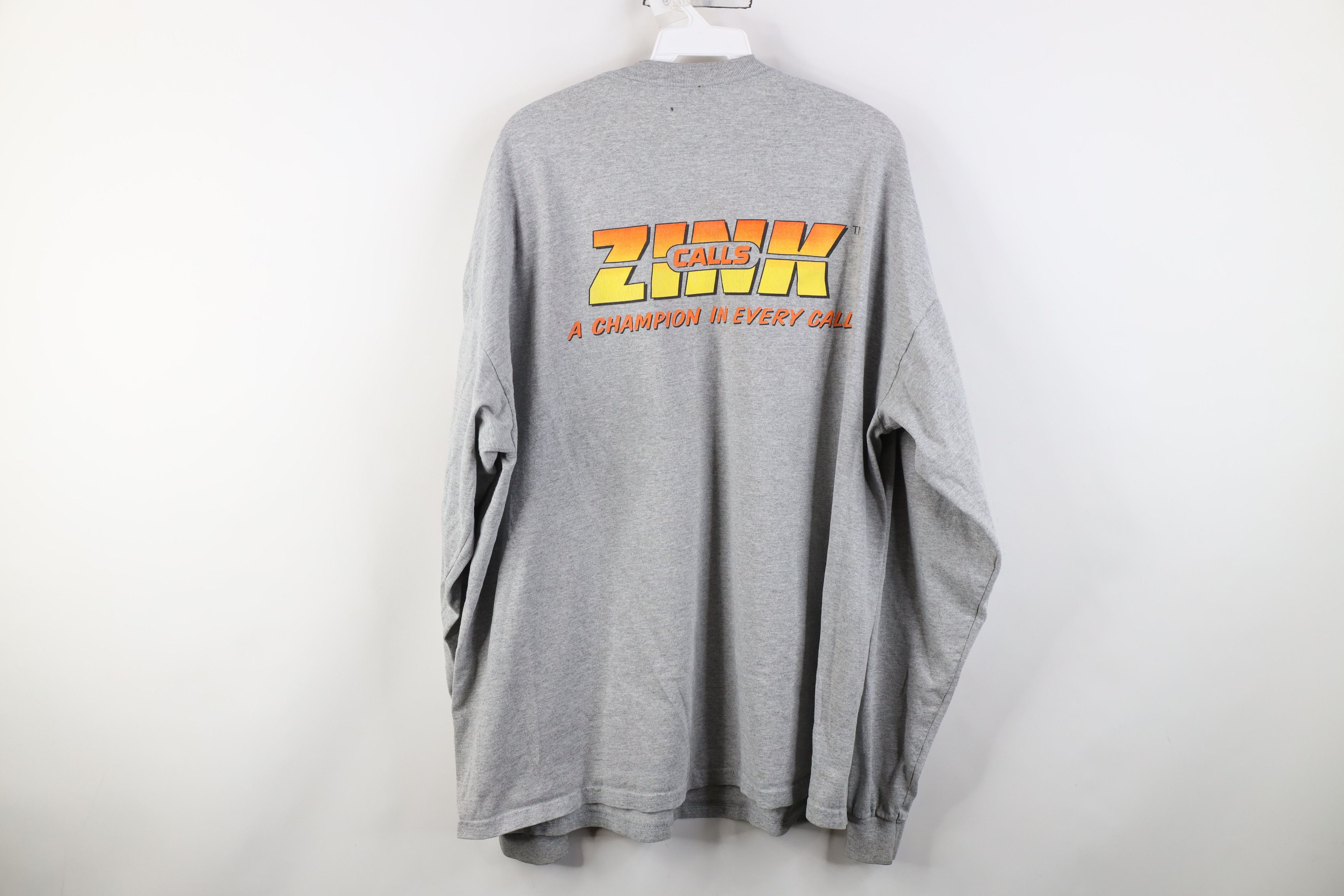 Vintage Vintage 90s Y2K Calls Hunting Geese Duck Long Sleeve T-Shirt Size US XXL / EU 58 / 5 - 14 Thumbnail