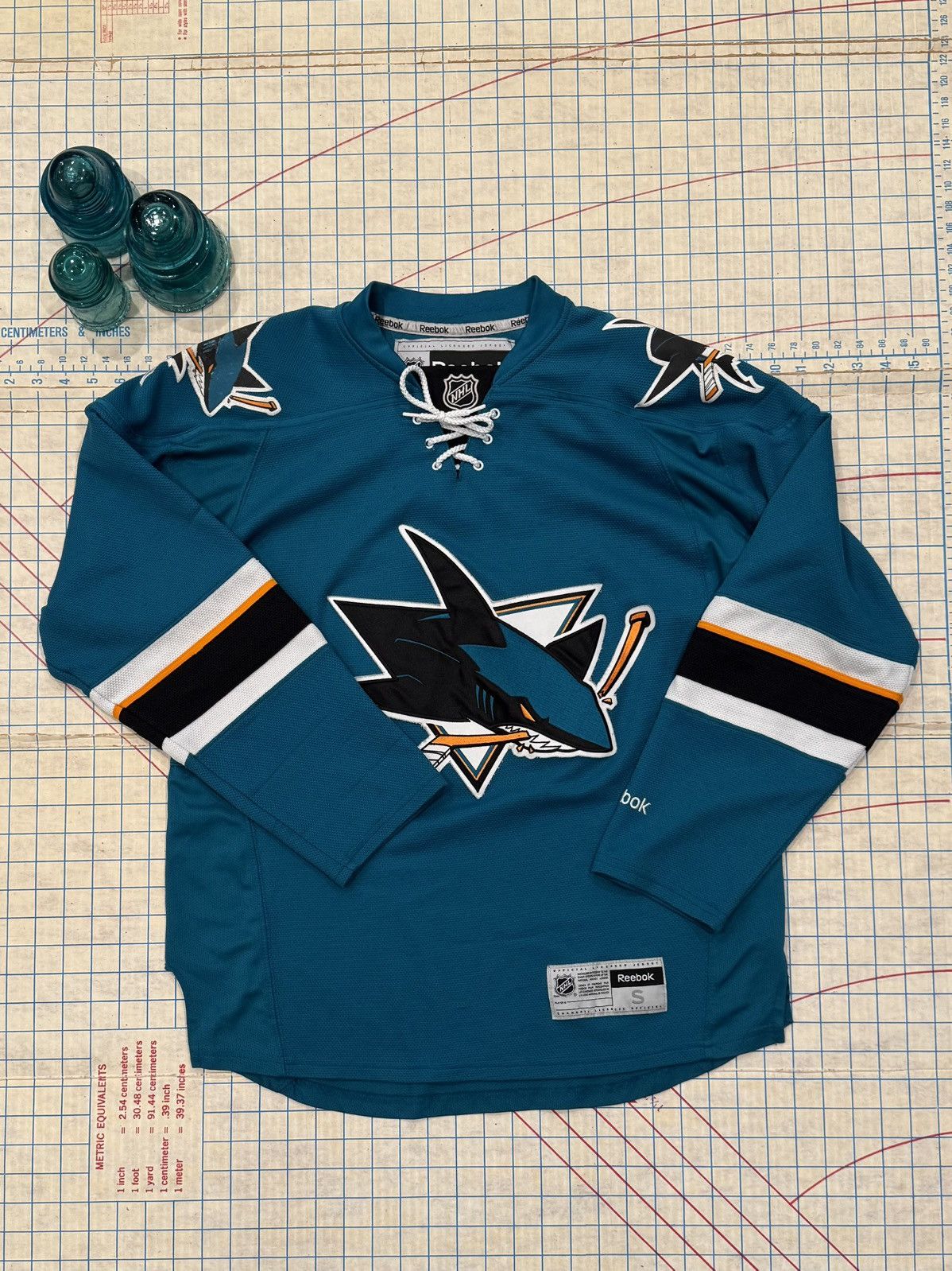 Reebok Reebok San Jose Sharks Hockey Jersey Mens Size Small Size US S / EU 44-46 / 1 - 9 Thumbnail