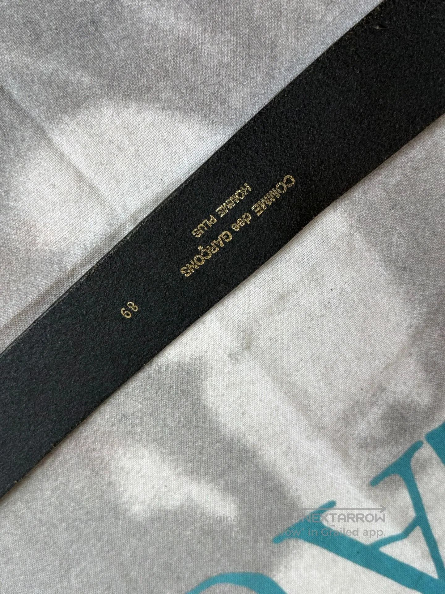 Comme des Garcons Comme des Garçons Homme Plus Belt. Size ONE SIZE - 4 Thumbnail