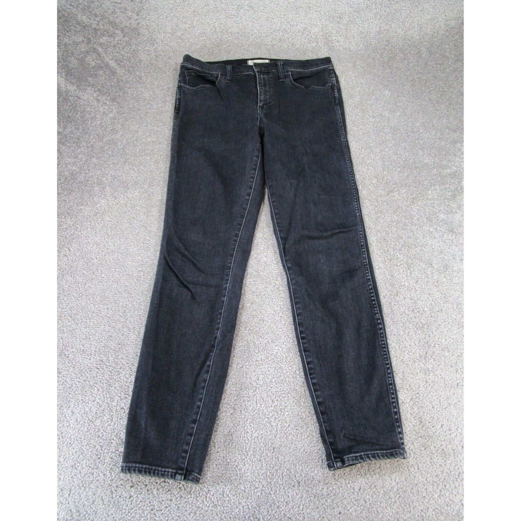 Madewell Madewell High Rise Skinny Jeans Womens Black Denim Size 31 Size 24" / US 00 / IT 34 - 1 Thumbnail