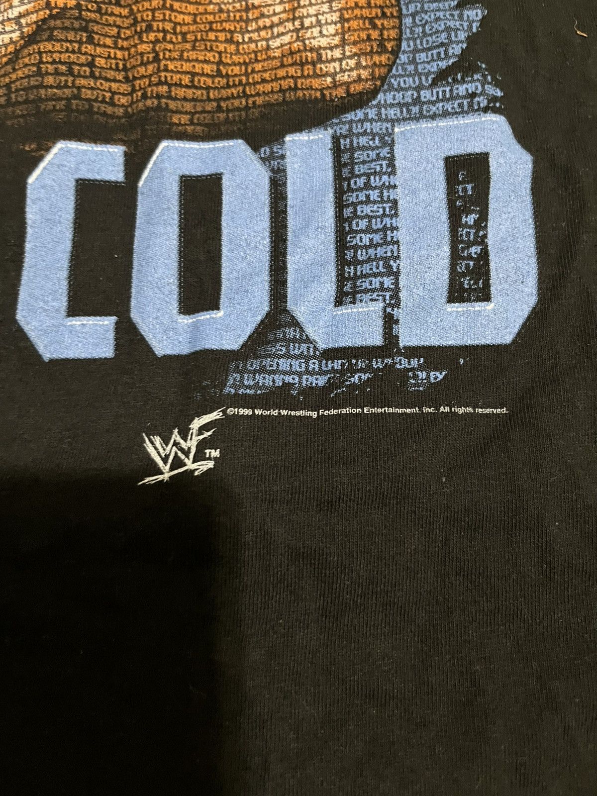 Vintage Vintage 1999 WWF Steve Austin Cause Stone Cold Said So Size US M / EU 48-50 / 2 - 3 Thumbnail