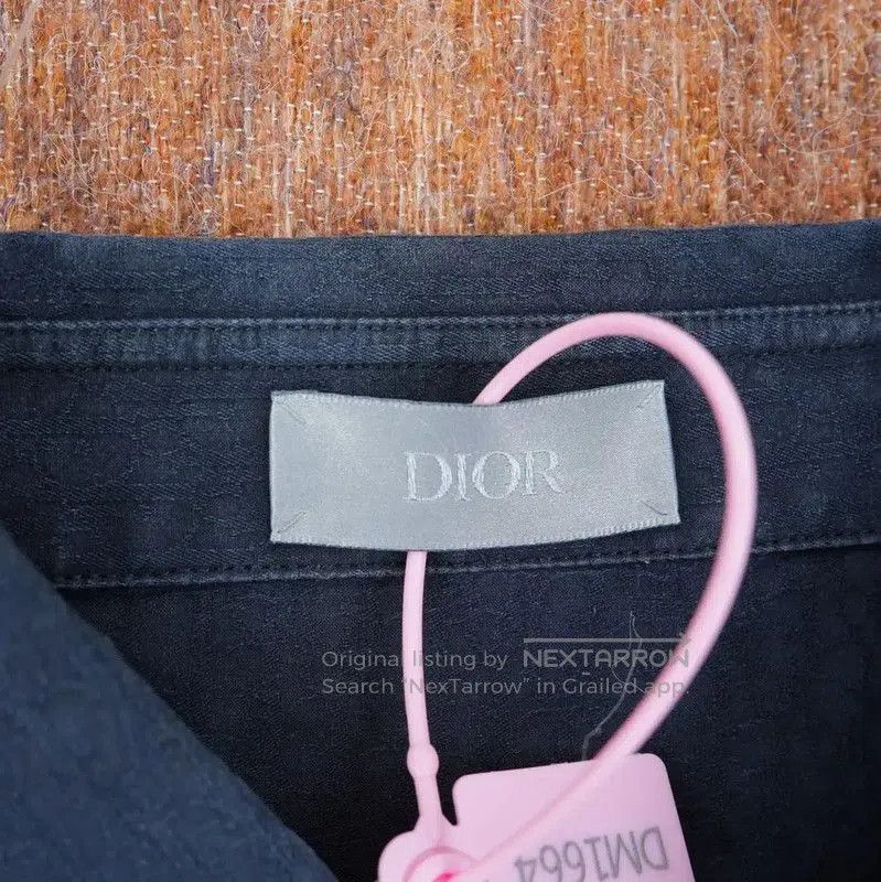Dior Dior Logo Men's Dark Blue Shirt . Size US M / EU 48-50 / 2 - 4 Thumbnail