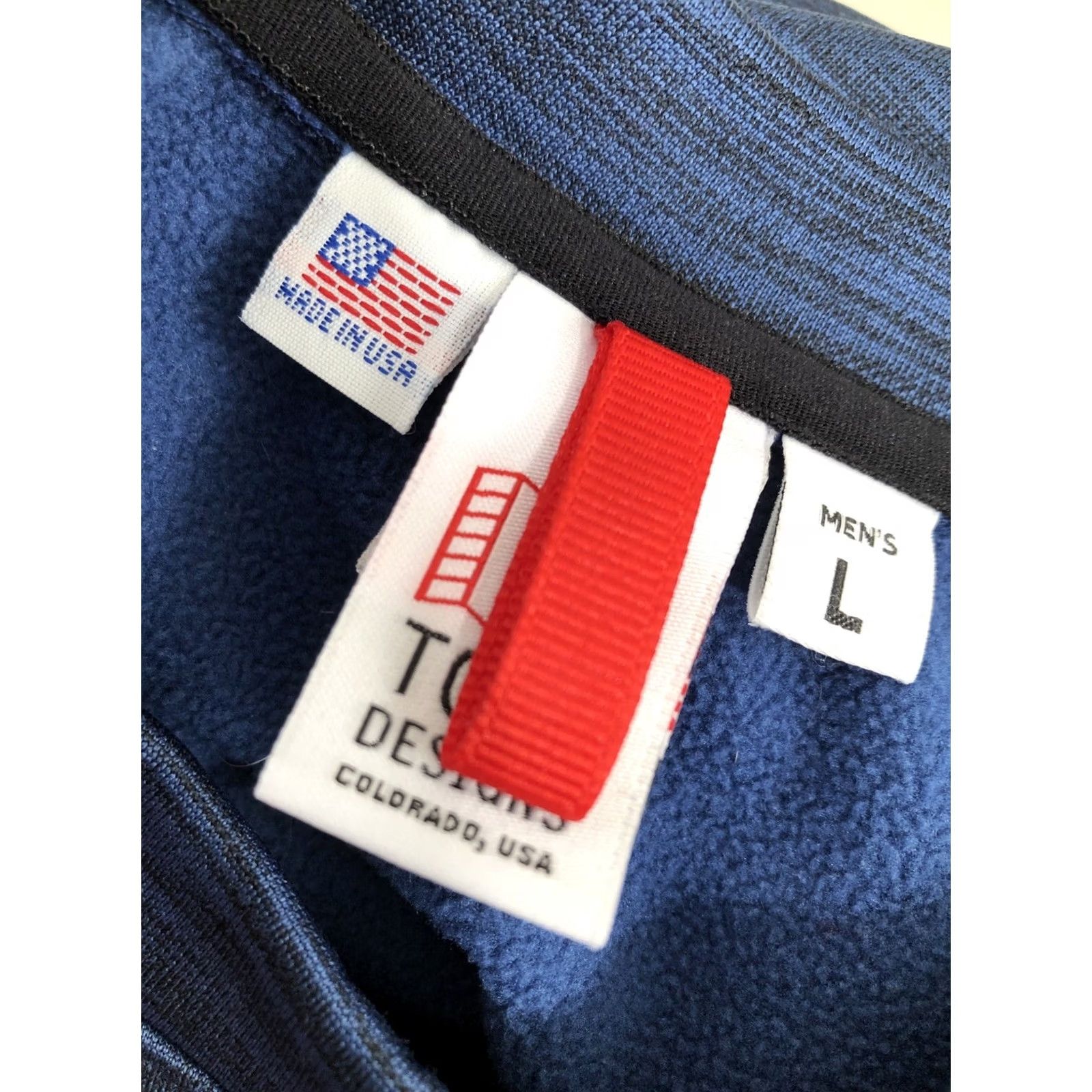 Topo Designs Topo Designs / USA - New / Unworn - Mens L Sweatshirt Pullover Blue USA Theme 90s? (If applicable) Size US L / EU 52-54 / 3 - 5 Thumbnail