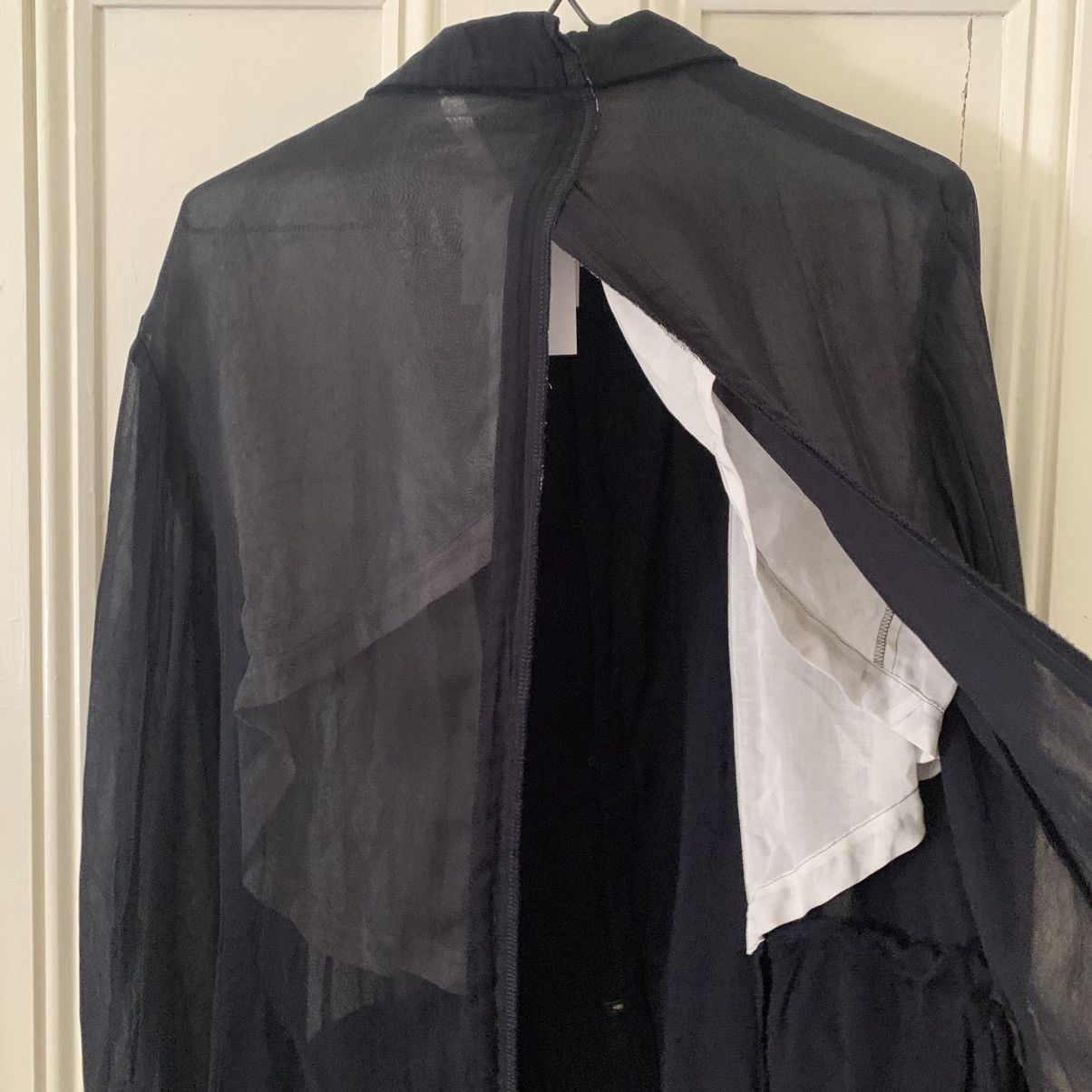 Comme des Garcons Cupra Georgette Open Vent Jacket Size L / US 10 / IT 46 - 5 Thumbnail