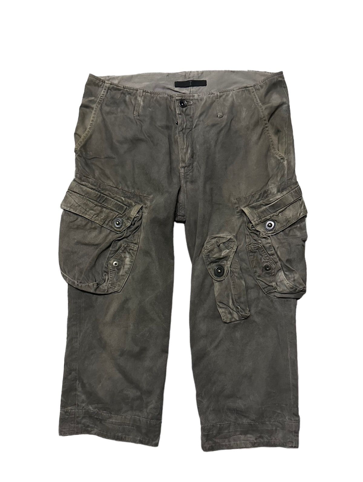 00s julius gas mask cargo pants shorts