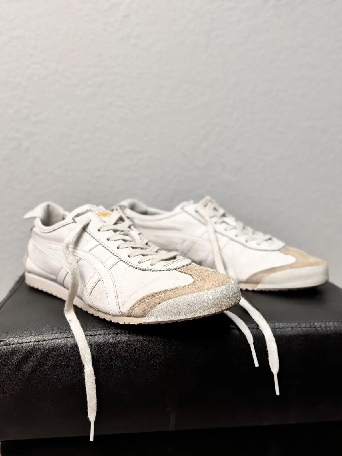 Asics × Onitsuka Tiger × Vintage Custom Onitsuka Tiger Mexico 66 white ...