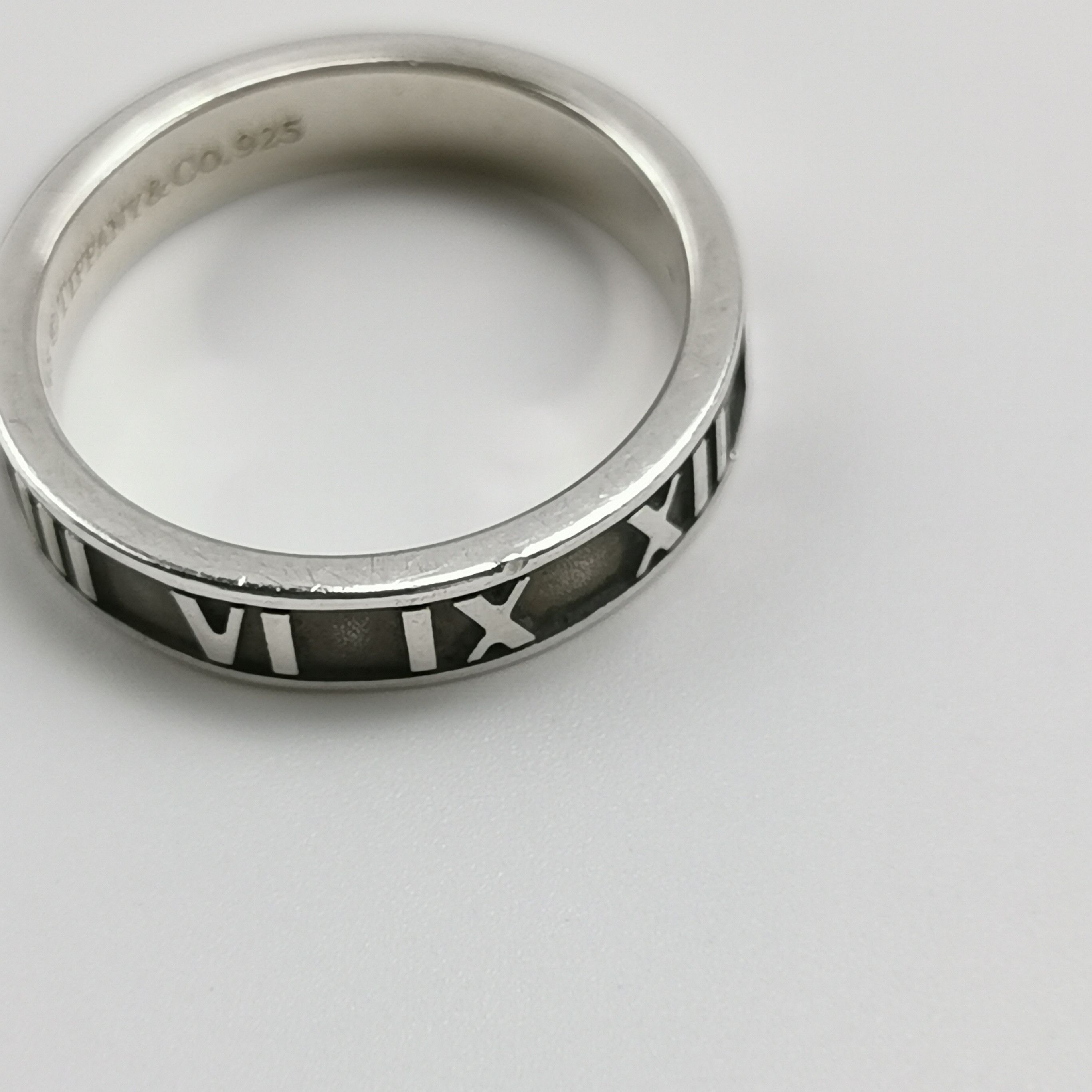 Tiffany & Co. Tiffany & Co. Atlas S925 Roman Numeral Ring Size 14 -z2505 Size ONE SIZE - 6 Thumbnail