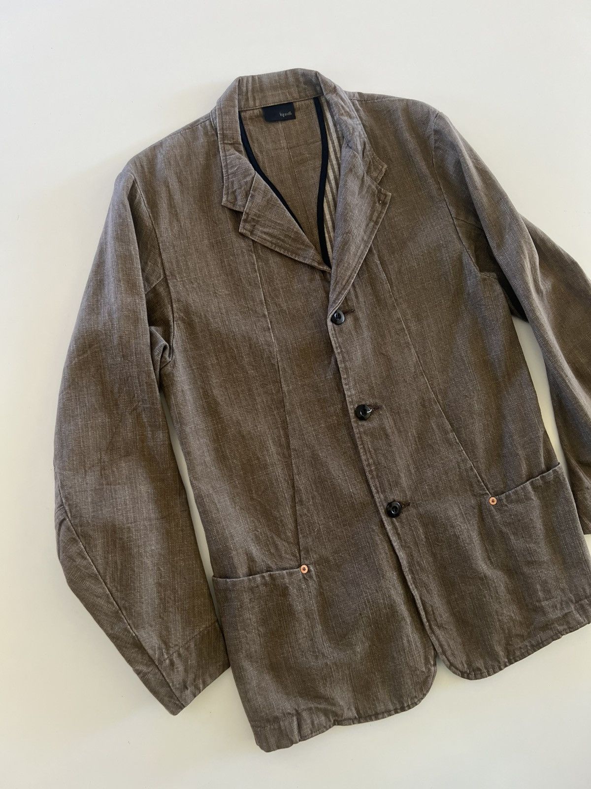 Vintage Vintage Big Smith Chore Cotton Jacket Size US M / EU 48-50 / 2 - 2 Thumbnail