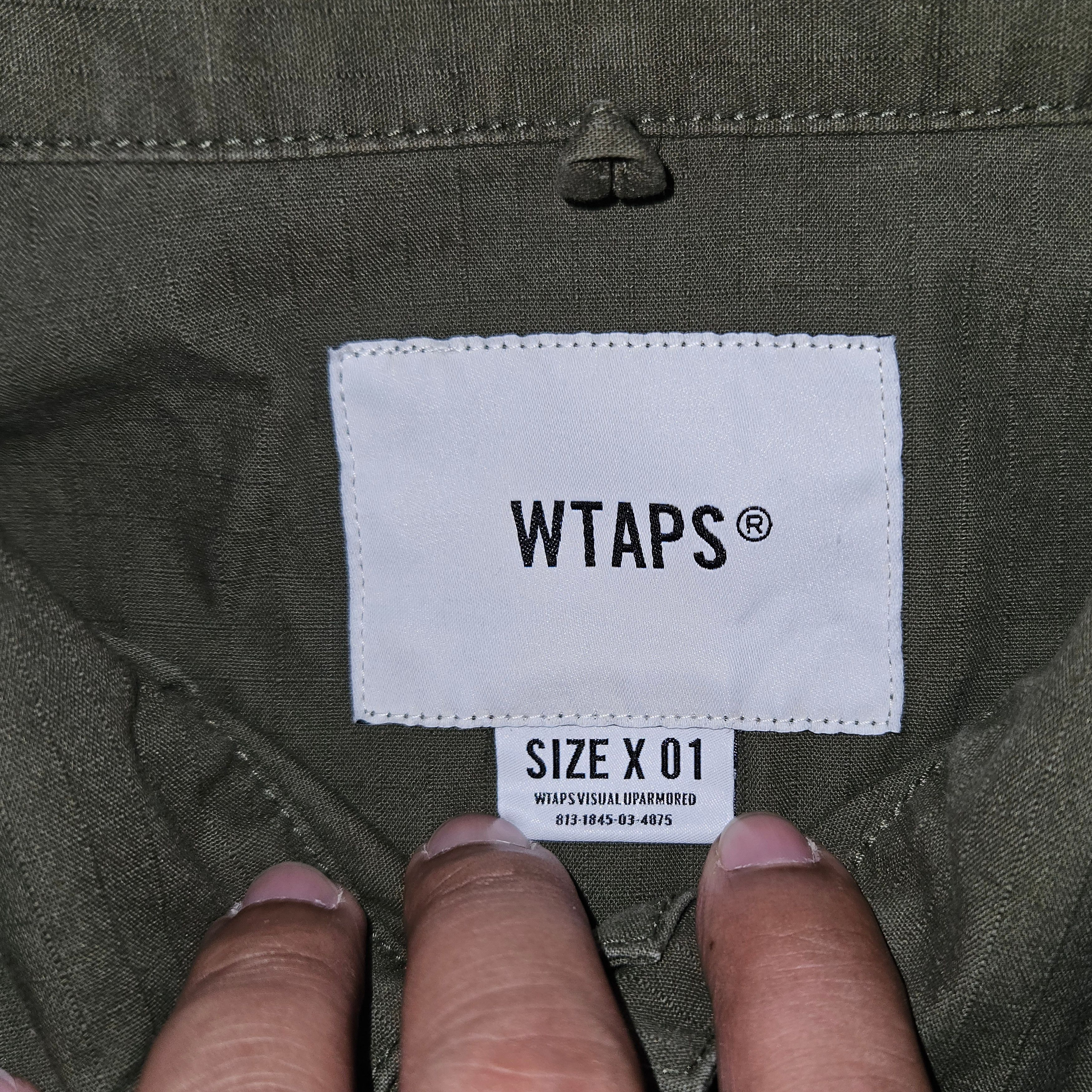 Wtaps WTAPS JAPAN BUDS LS RIPSTOP ARMY GREEN Size US S / EU 44-46 / 1 - 3 Thumbnail