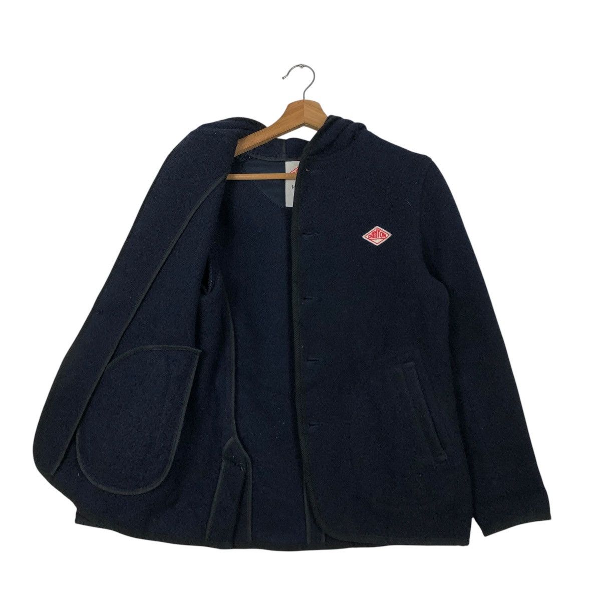 Danton 🔥VINTAGE WOOL BUTTON JACKET DANTON VETEMENTS DE TRAVAIL Size US M / EU 48-50 / 2 - 14 Thumbnail