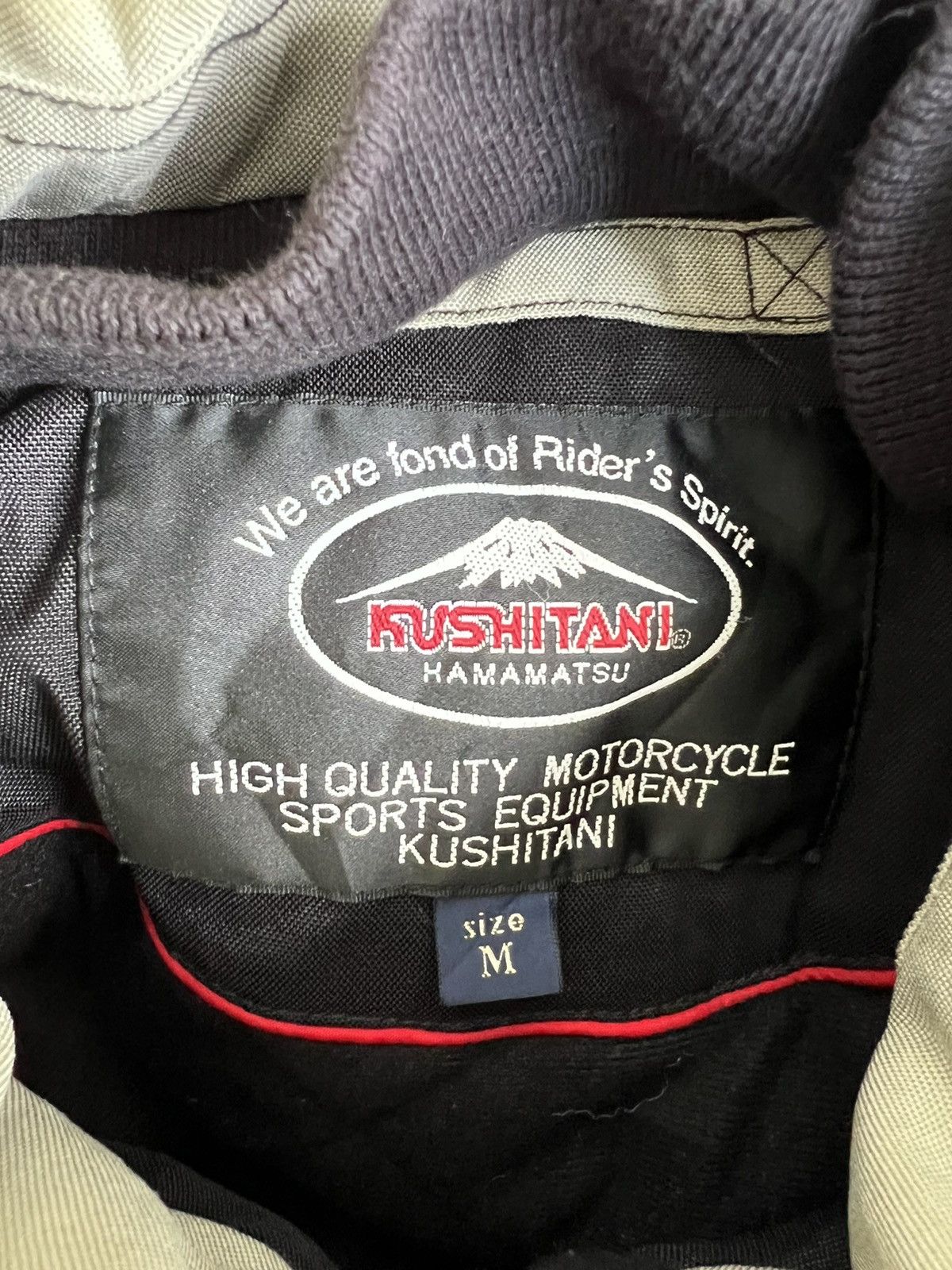 Kadoya Kushitani Hamamatsu Motorcycle Racing Paded Riding Jacket Size US M / EU 48-50 / 2 - 5 Thumbnail