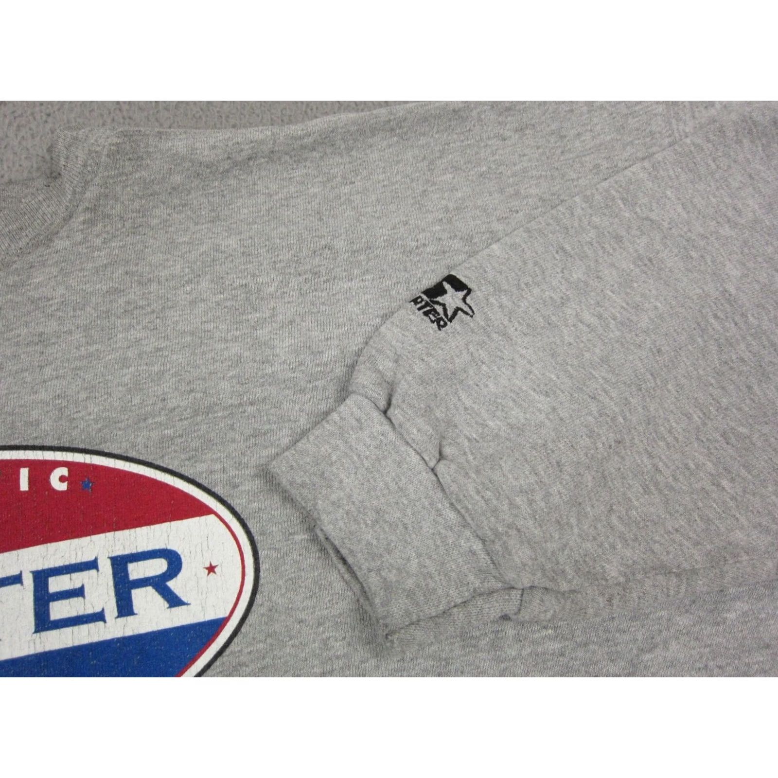 Starter Vintage Starter Sweatshirt Adult 2XL Gray Authentic Athletic Fleece Mens 90s Size US XXL / EU 58 / 5 - 6 Thumbnail