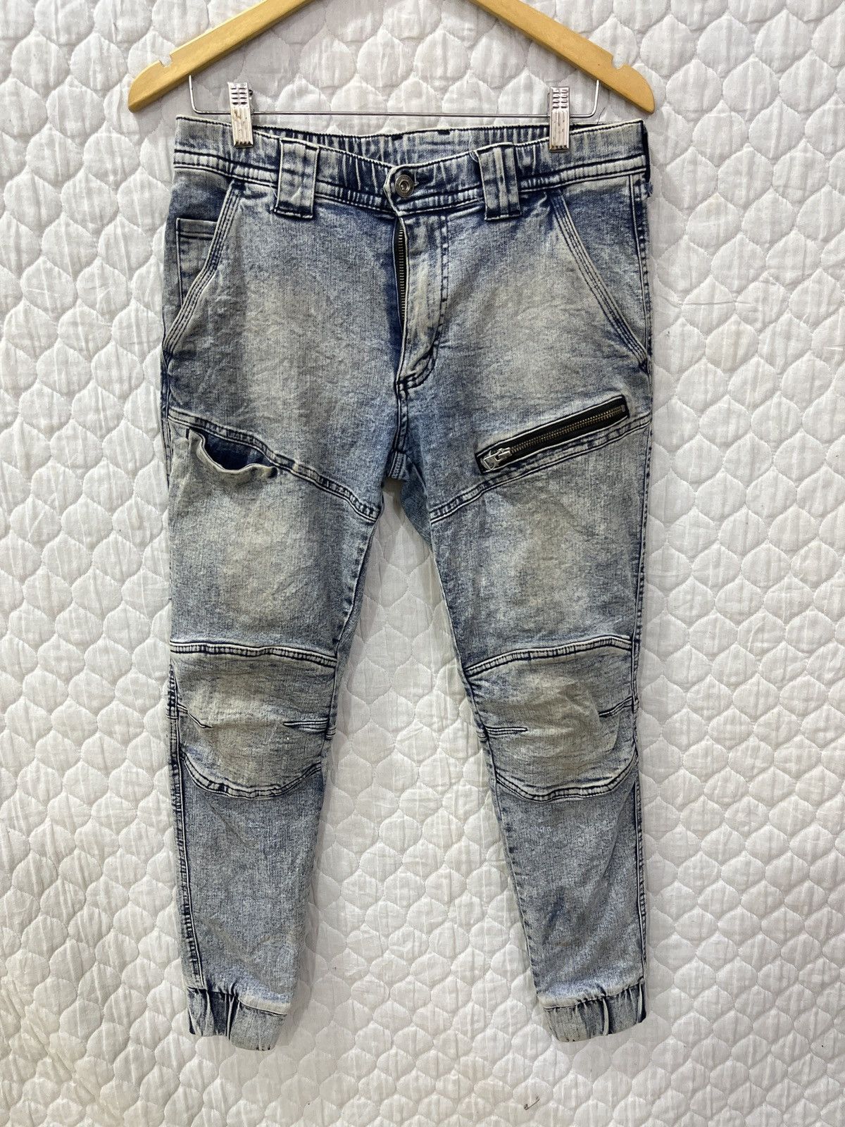 Hypebeast × Japanese Brand 🔥🔥🔥HYPE FIELDCORE ELASTIC BIKER PANTS Size US 32 / EU 48 - 1 Thumbnail