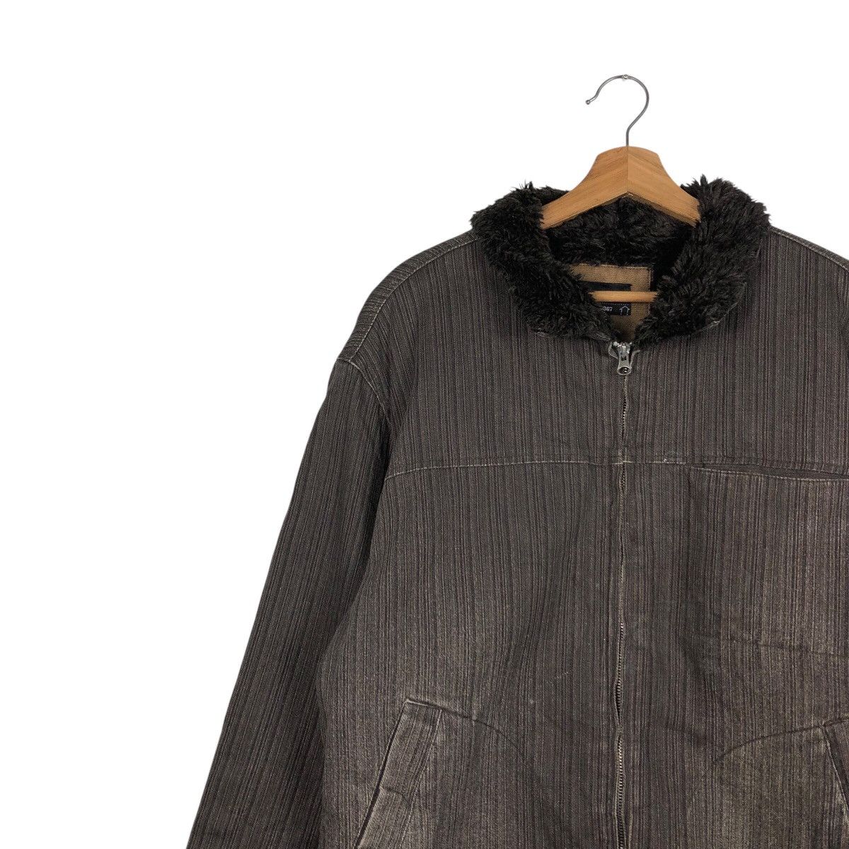 Japanese Brand 📌Vintage Worker Jacket Jungle Storm Blanket Issey Miyake Size US L / EU 52-54 / 3 - 8 Thumbnail