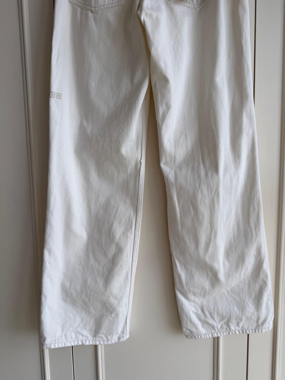 Ksubi new ksubi womens denim jeans low rider halo white 26 8 trash Size 26" / US 2 / IT 38 - 7 Thumbnail