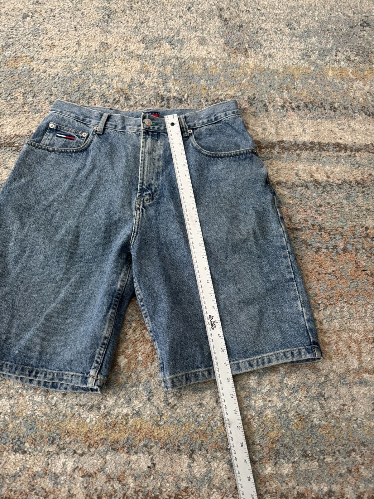 Tommy Hilfiger Tommy Hilfiger Relaxed Carpenter Denim Jean Shorts 34 Baggy Size US 34 / EU 50 - 6 Thumbnail