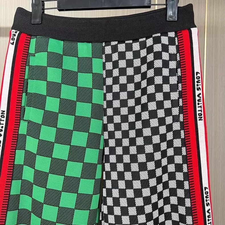 Louis Vuitton Louis Vuitton Louis Vuitton Checkered Pattern Casual Pants Size 23" - 3 Thumbnail