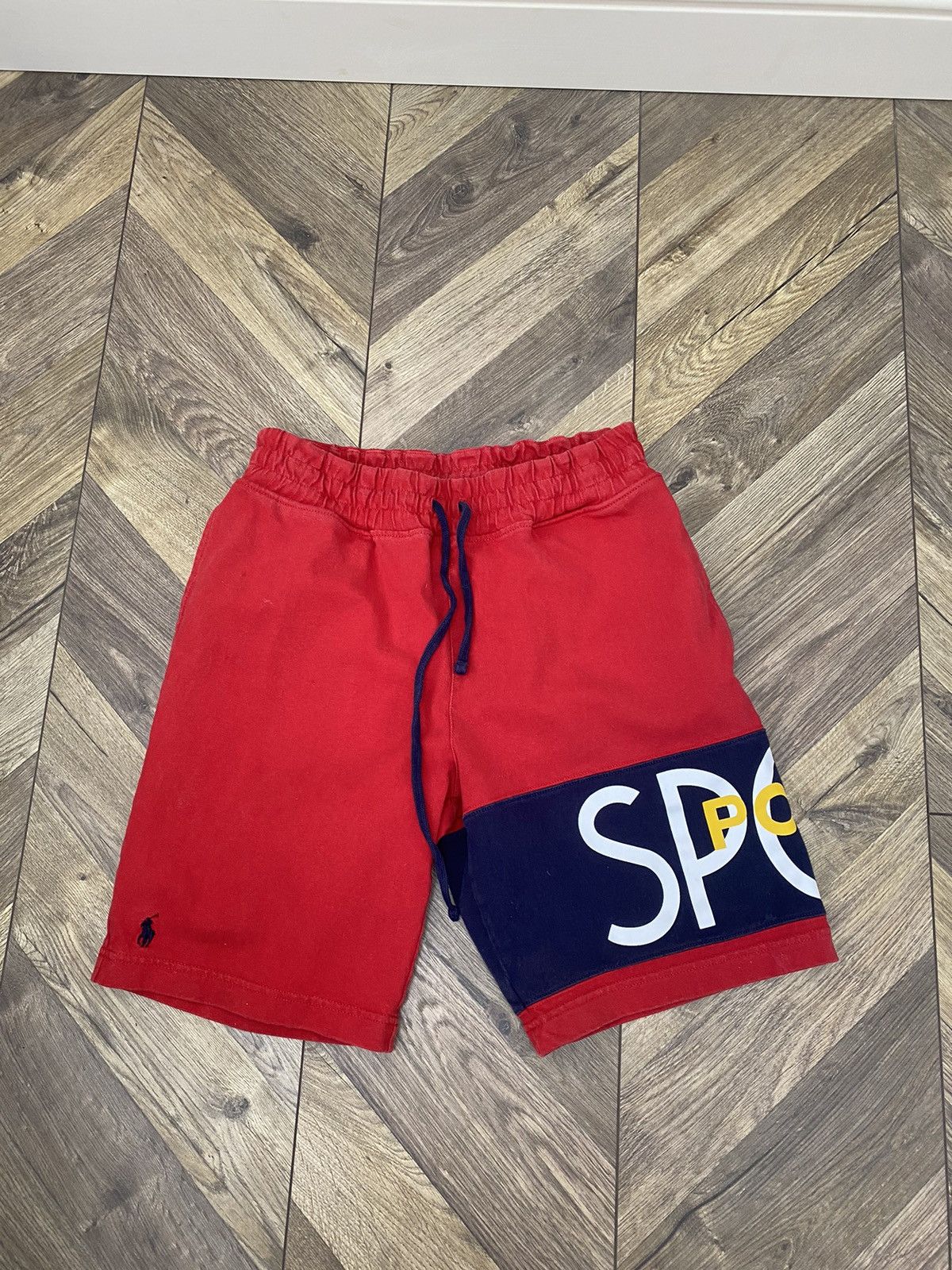 Polo Ralph Lauren × Vintage Vintage POLO RALPH LAUREN POLO SPORT RL 2000 RED SHORTS Size US 28 / EU 44 - 2 Thumbnail
