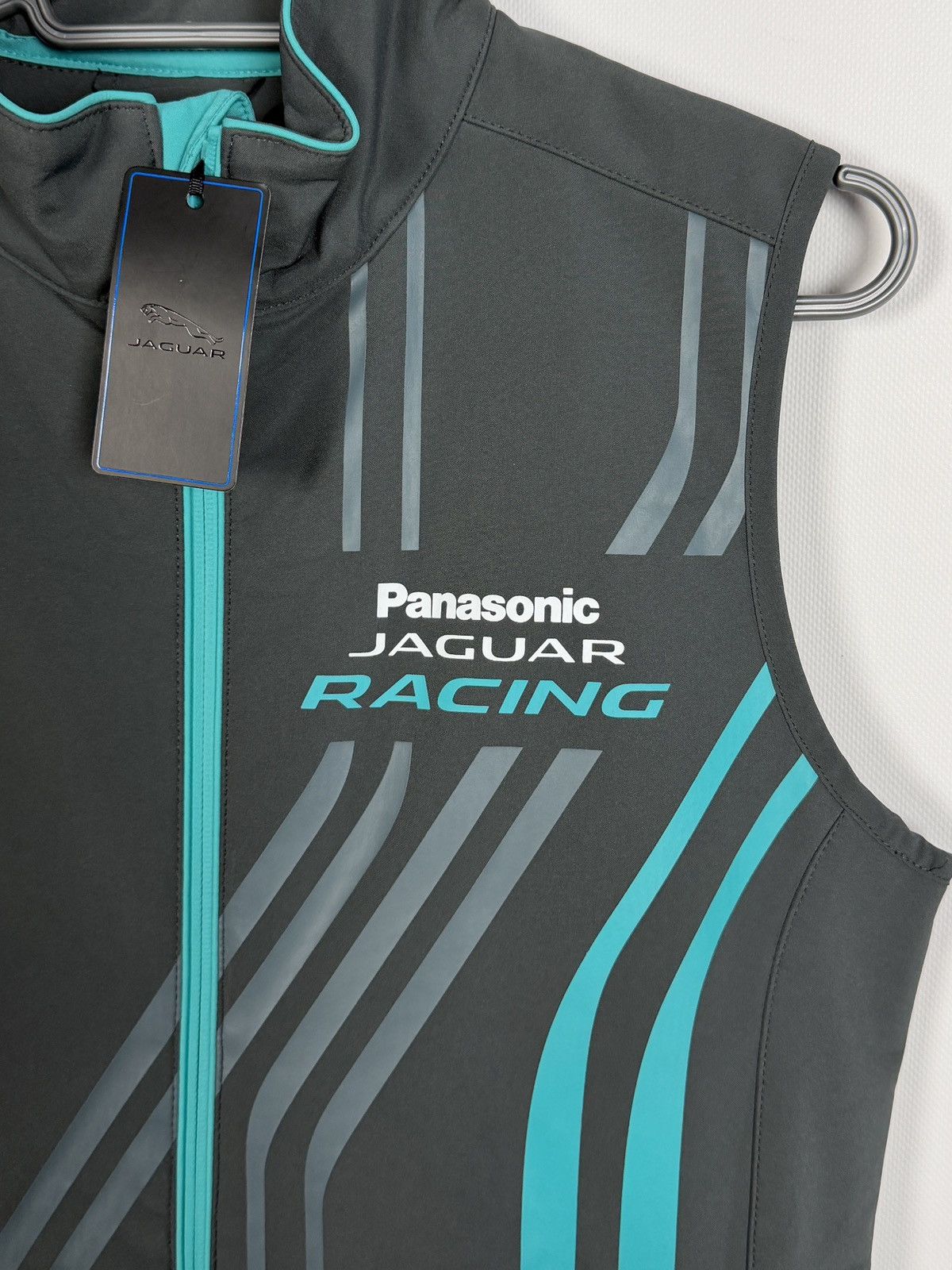 Formula 1 Panasonic Jaguar Racing Vest Big Logo Formula E Size 10 Size M / US 6-8 / IT 42-44 - 7 Thumbnail
