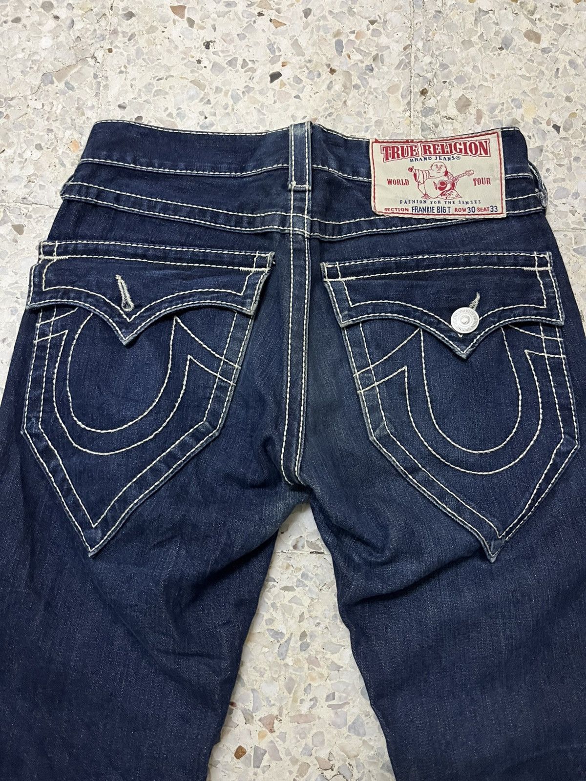 True Religion Vintage True Religion Frankie Big T Bootcut Denim Rare Cut Size US 33 - 3 Thumbnail
