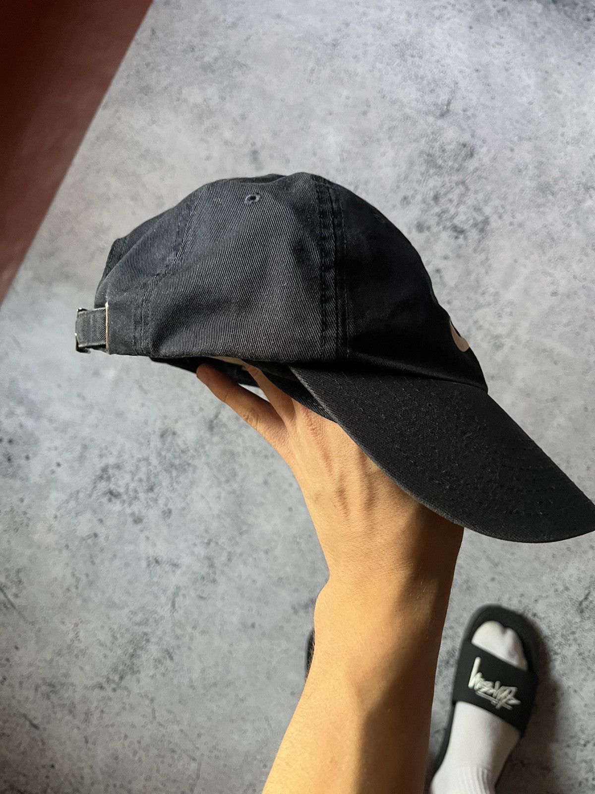 Nike Vintage Nike Cap Drill Big Swoosh Hat Y2K USA Tn Acg Hype Size ONE SIZE - 3 Thumbnail