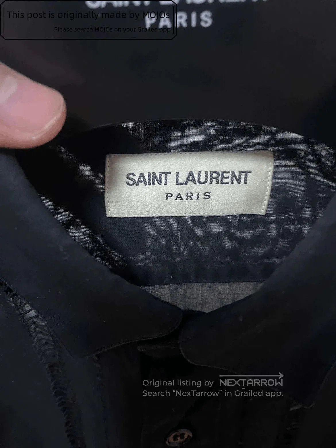 Saint Laurent Paris Sz 38 Saint Laurent Paris 14SS Western Pattern Shirt. Size US M / EU 48-50 / 2 - 2 Thumbnail